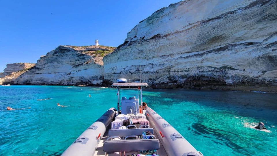 excursion bateau bonifacio