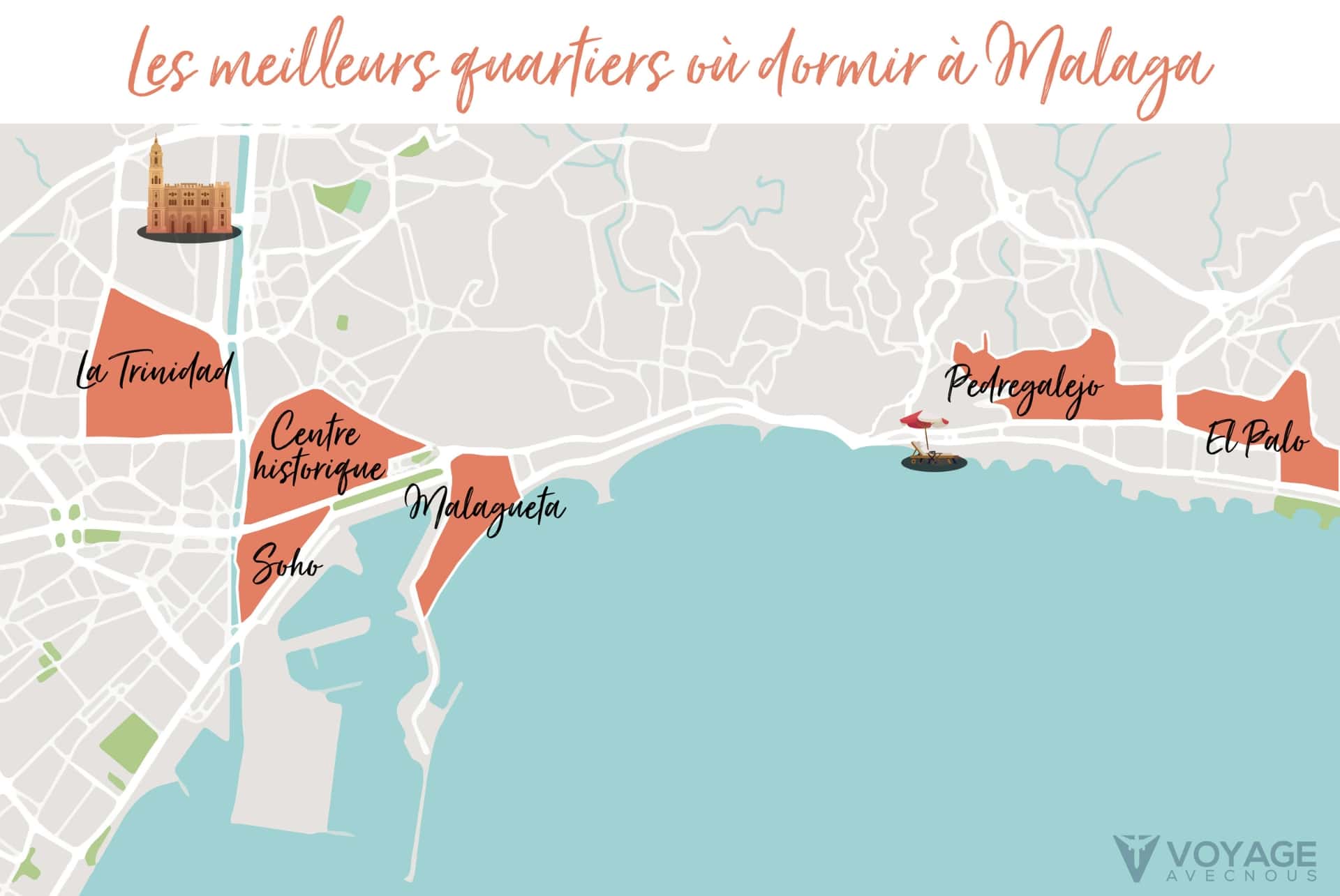 map ou dormir malaga