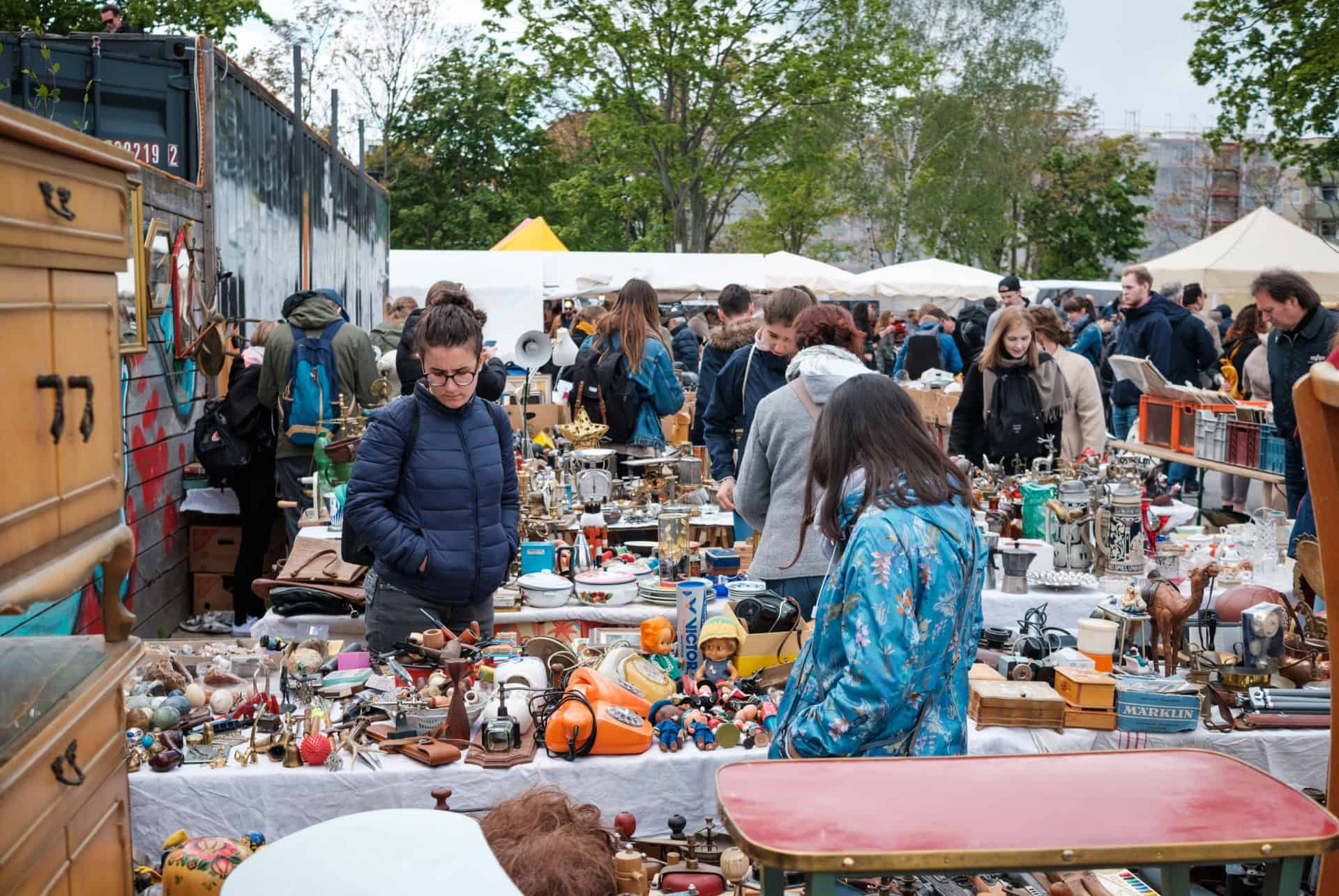 mauerpark marche aux puces berlin en 4 jours