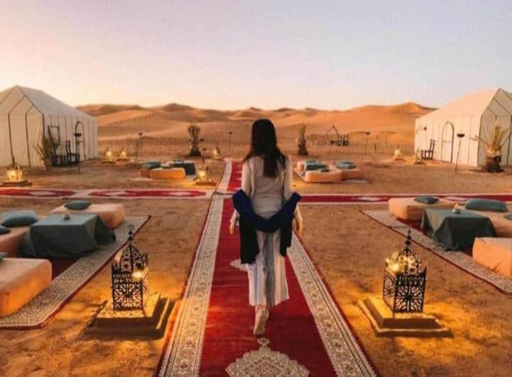 merzouga luxury camp desert marrakech