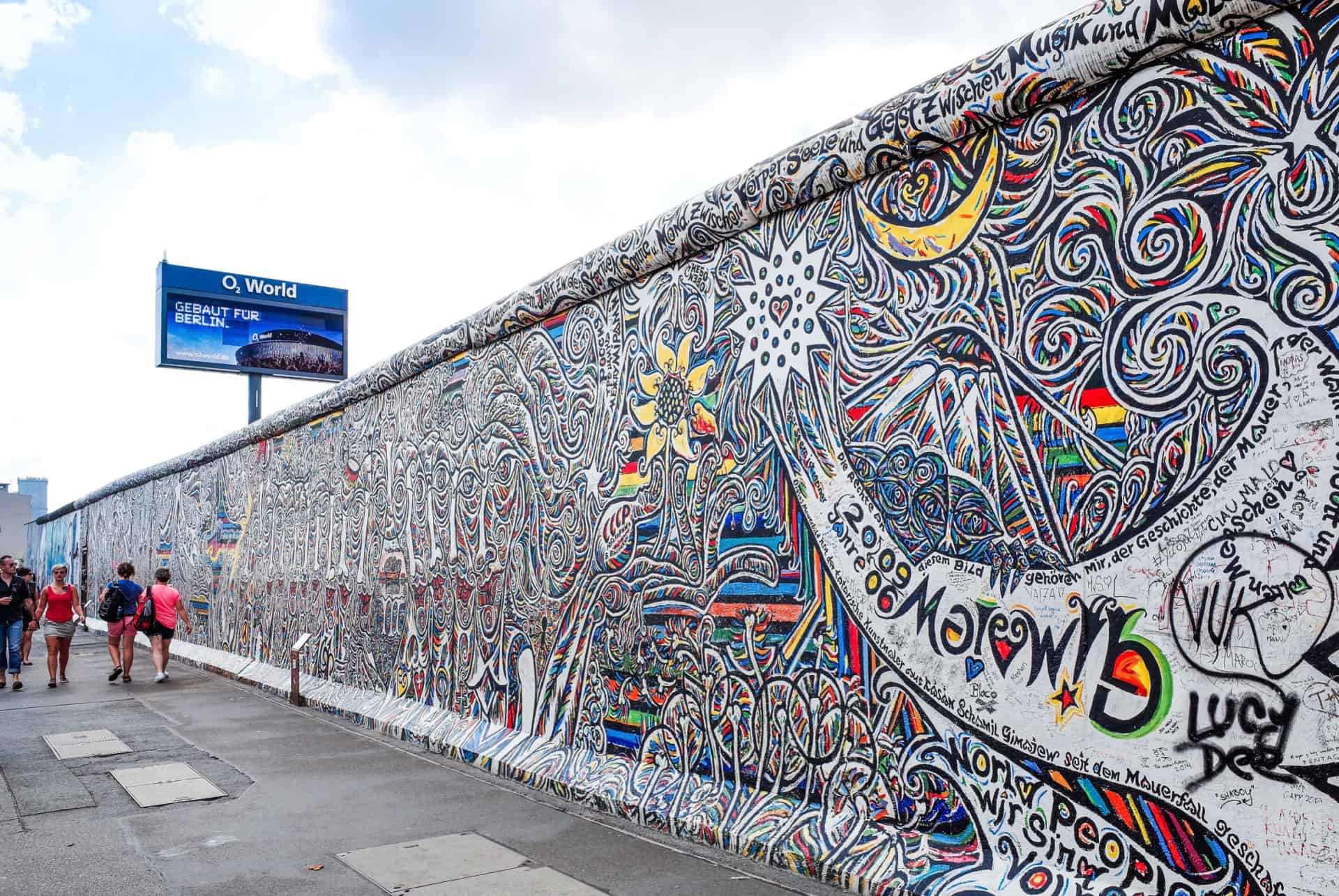 mur de berlin east side gallery