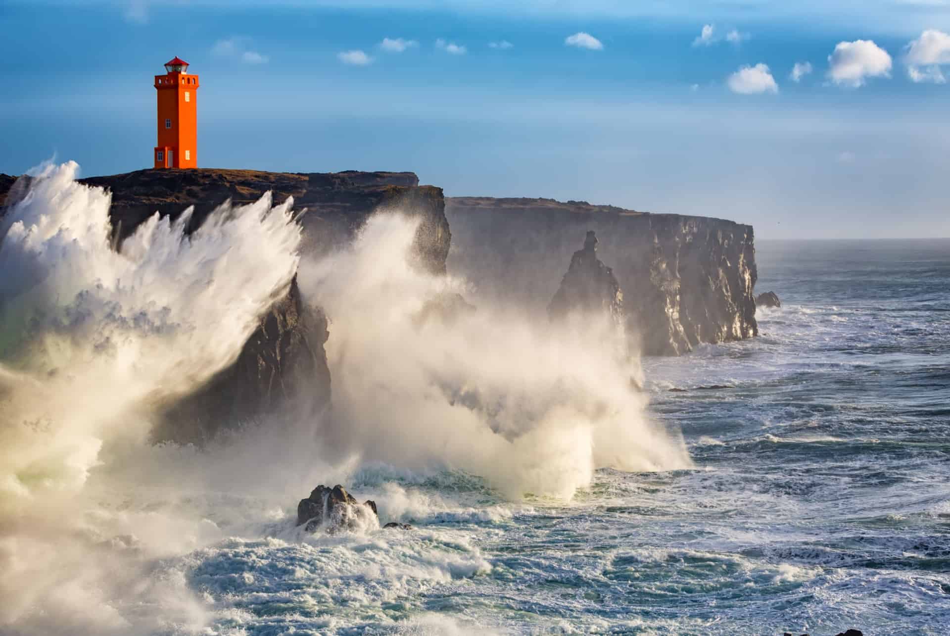 tempete islande vagues