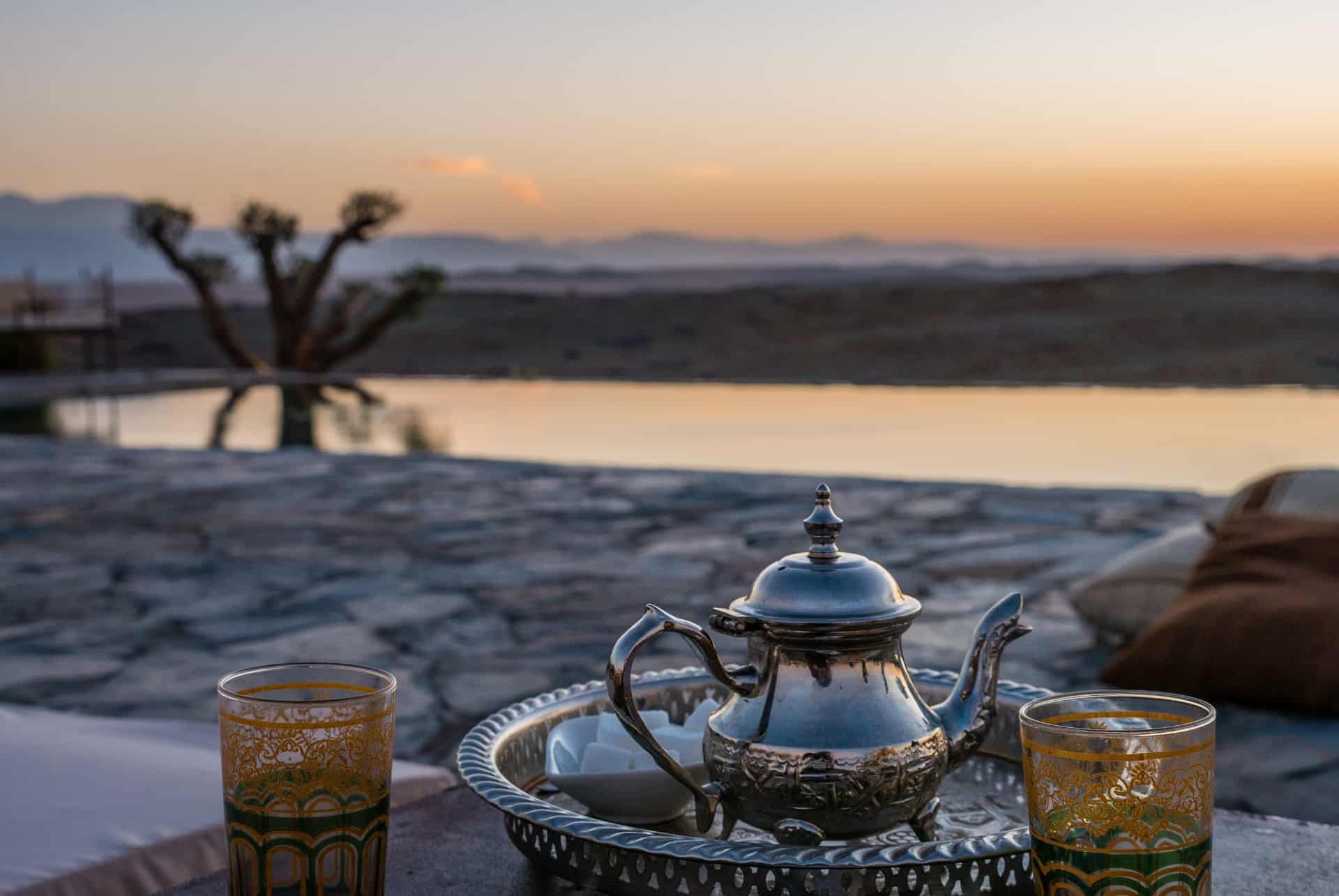 degustation de the desert agafay