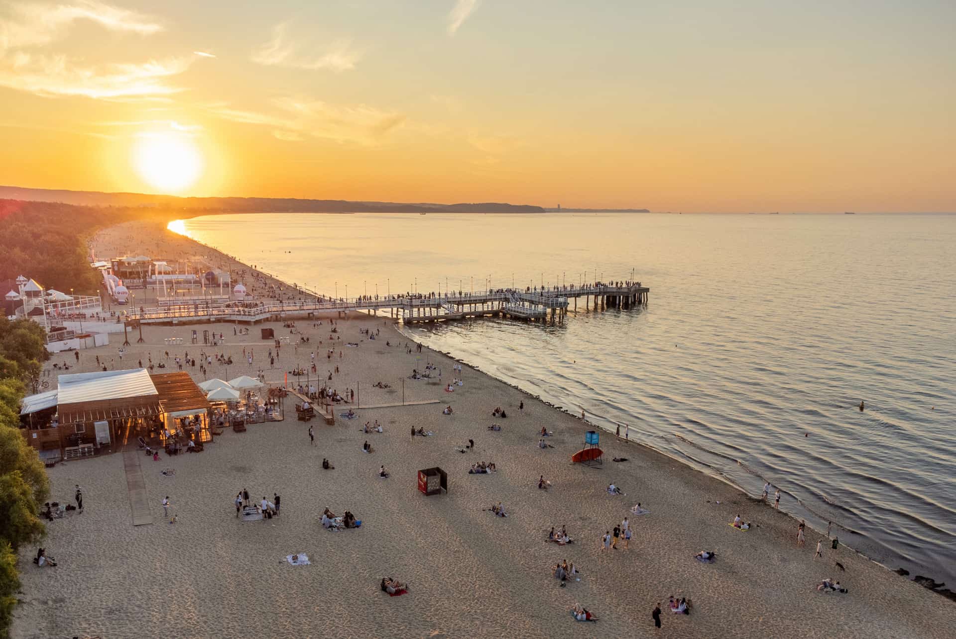 que faire a gdansk plage