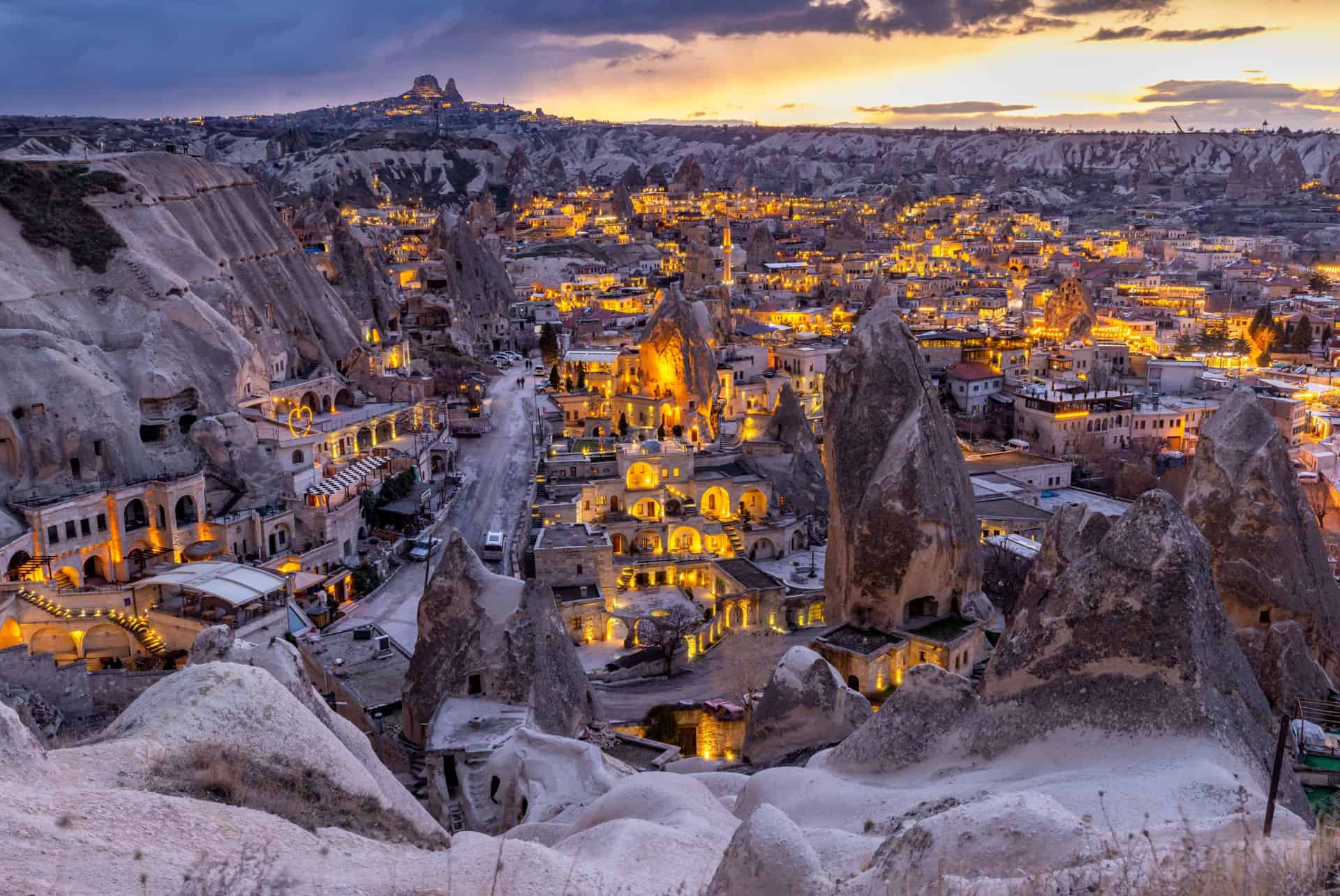 goreme coucher du soleil dormir cappadoce