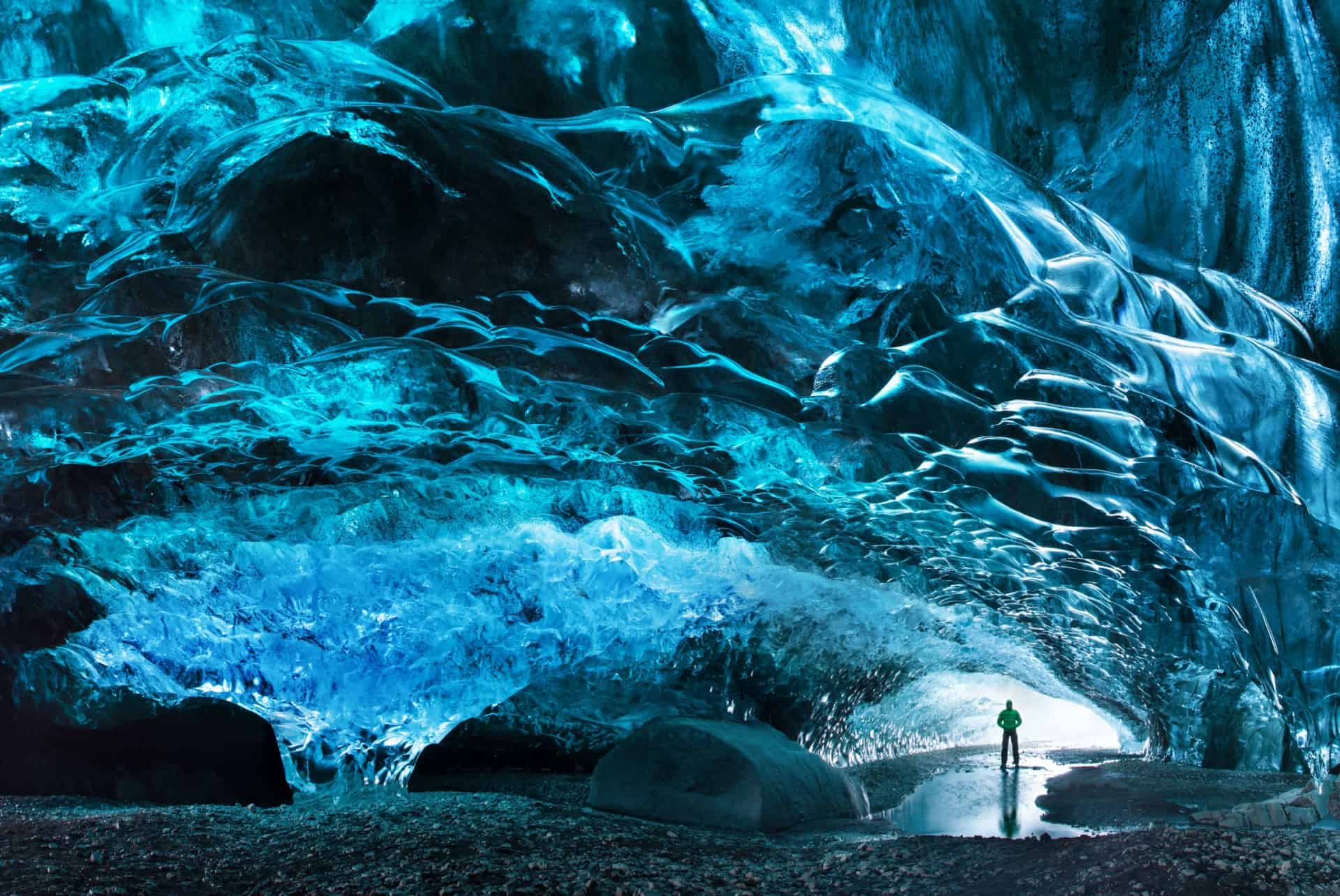 grottes skaftafell islande octobre