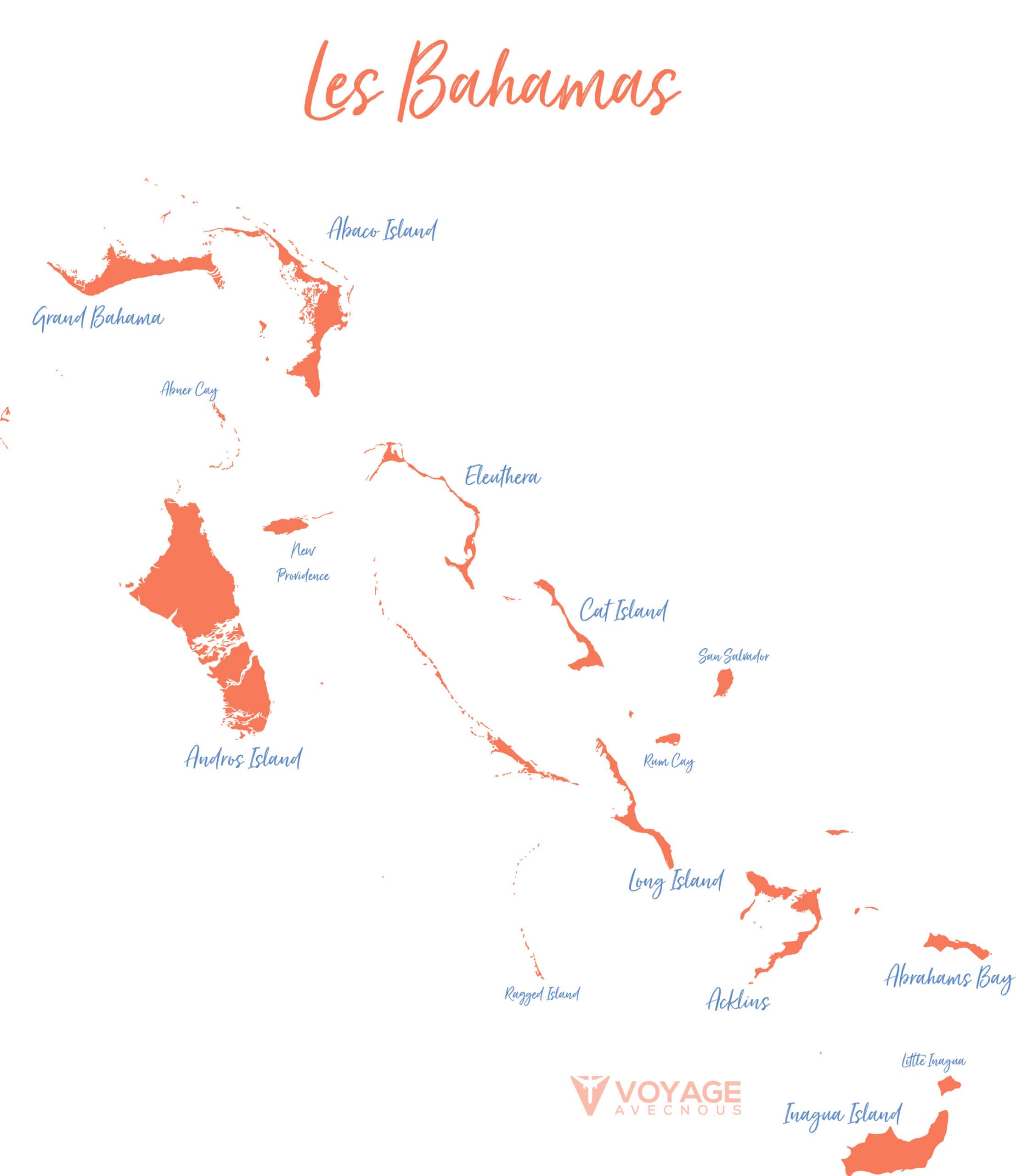 map des bahamas