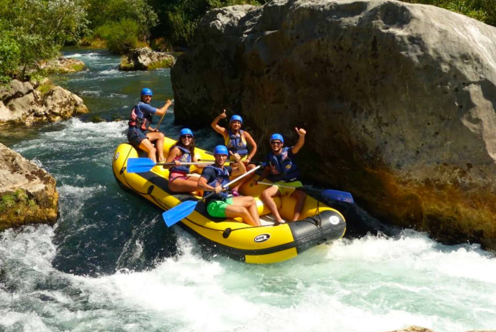 rafting a split