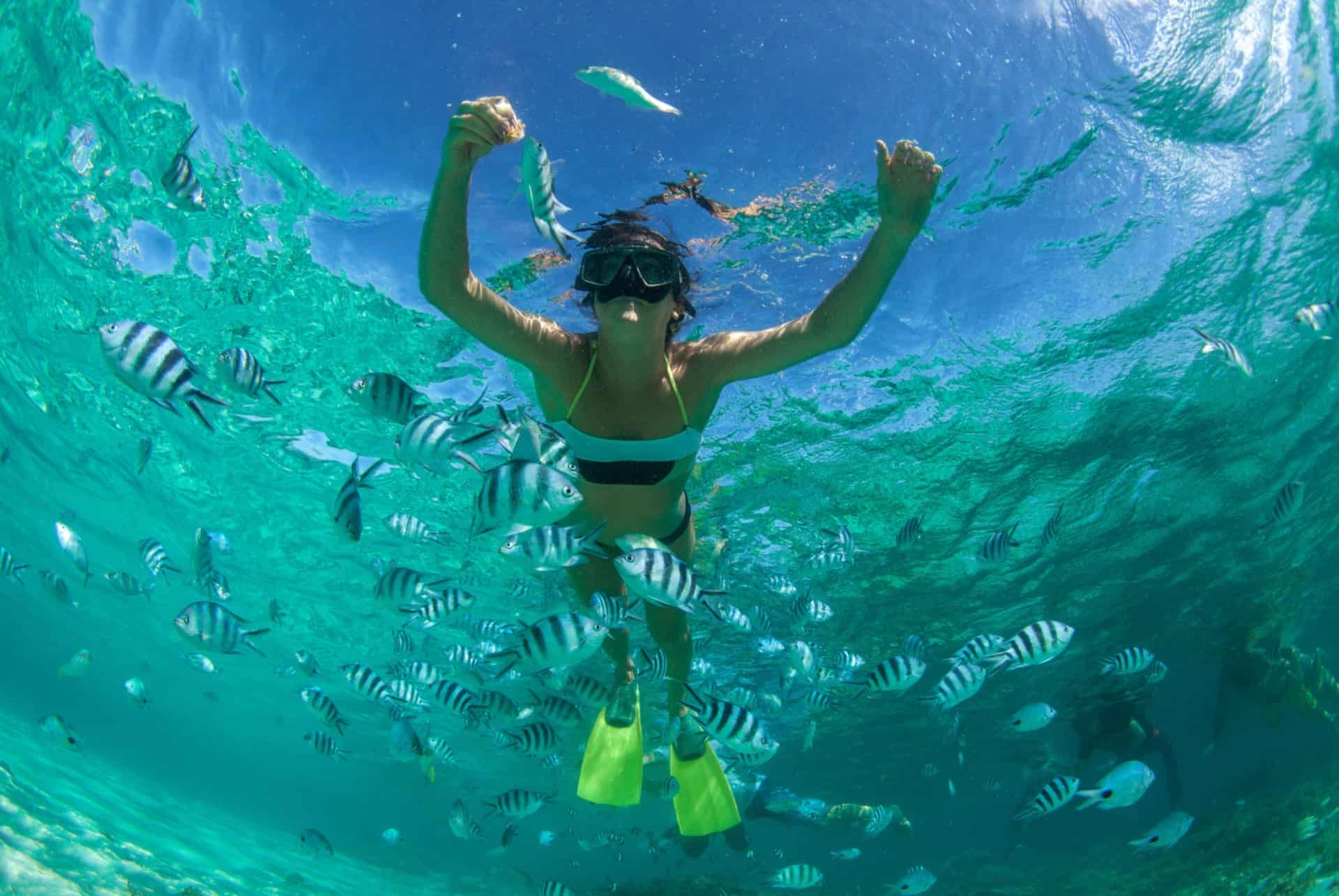 snorkeling a maurice