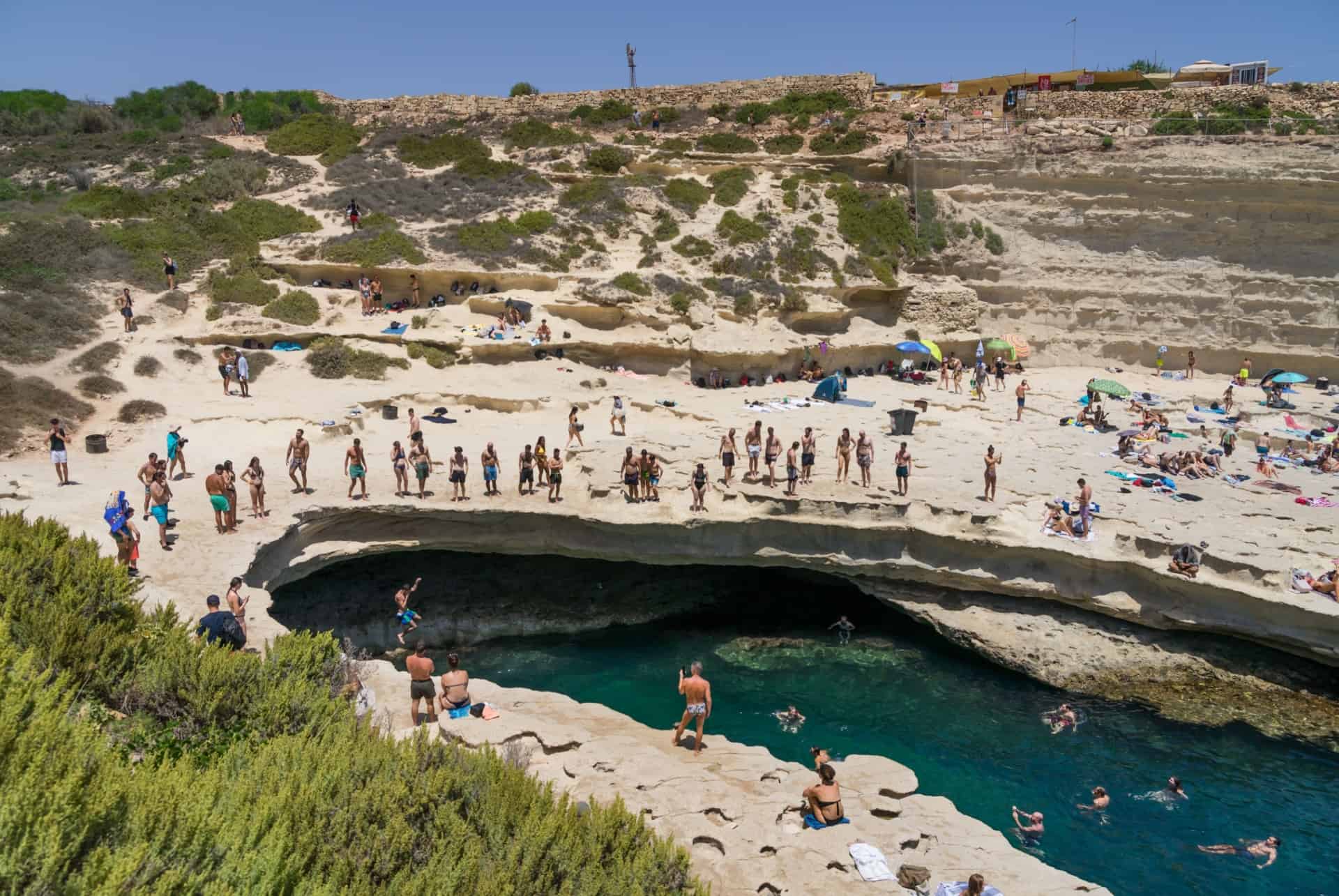 st peter piscine naturelle malte mai