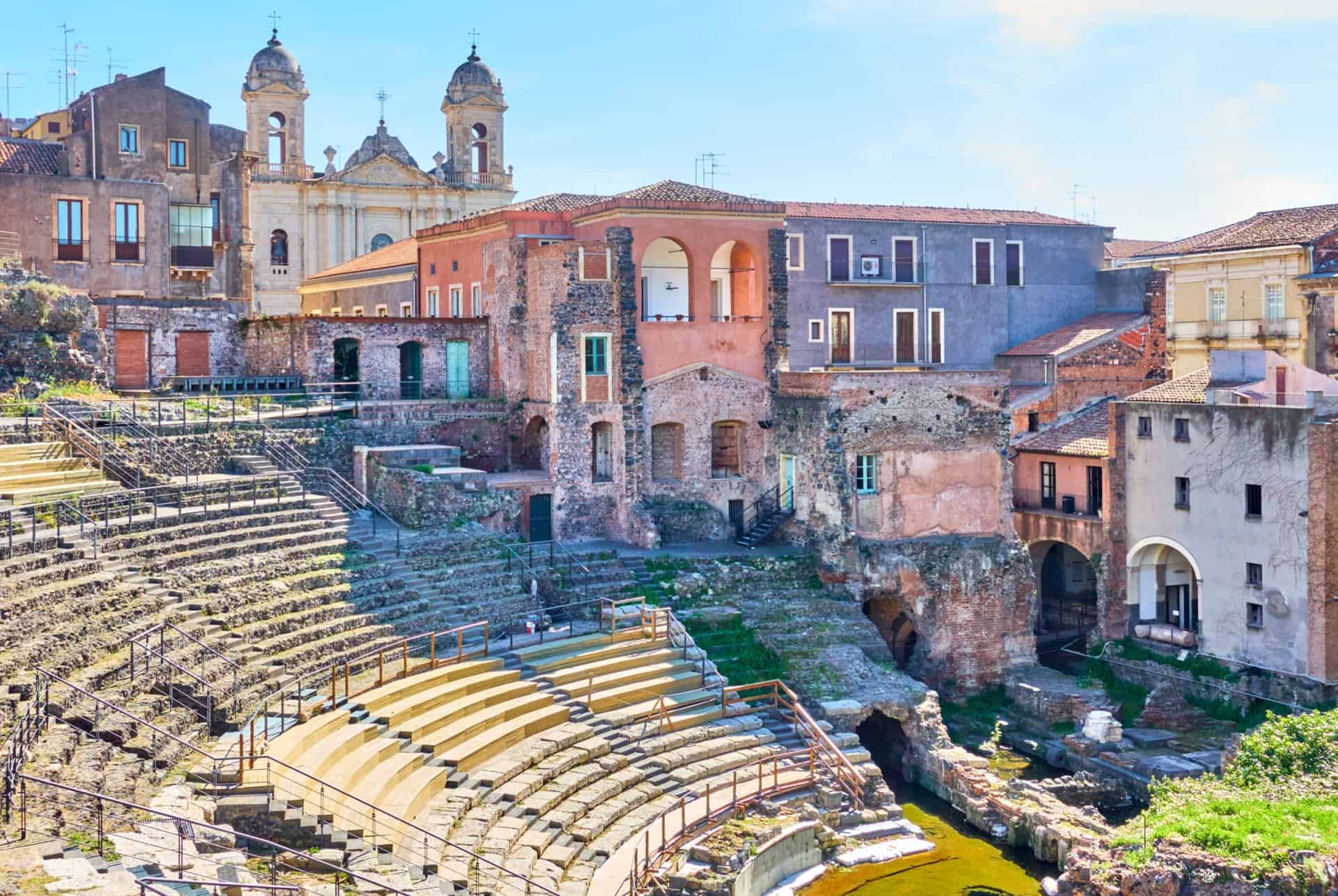 theatre greco romain que faire catane