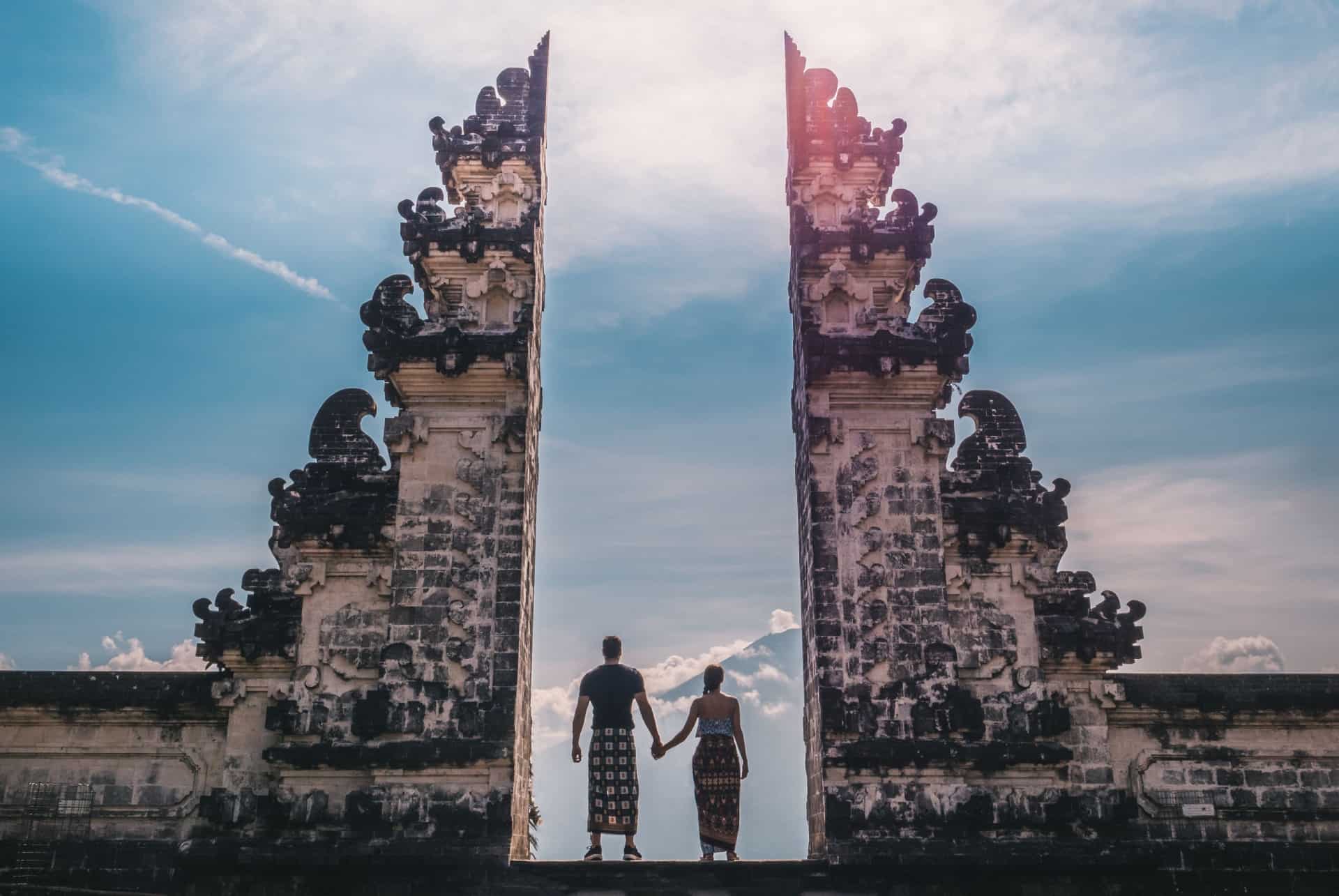 touristes a bali