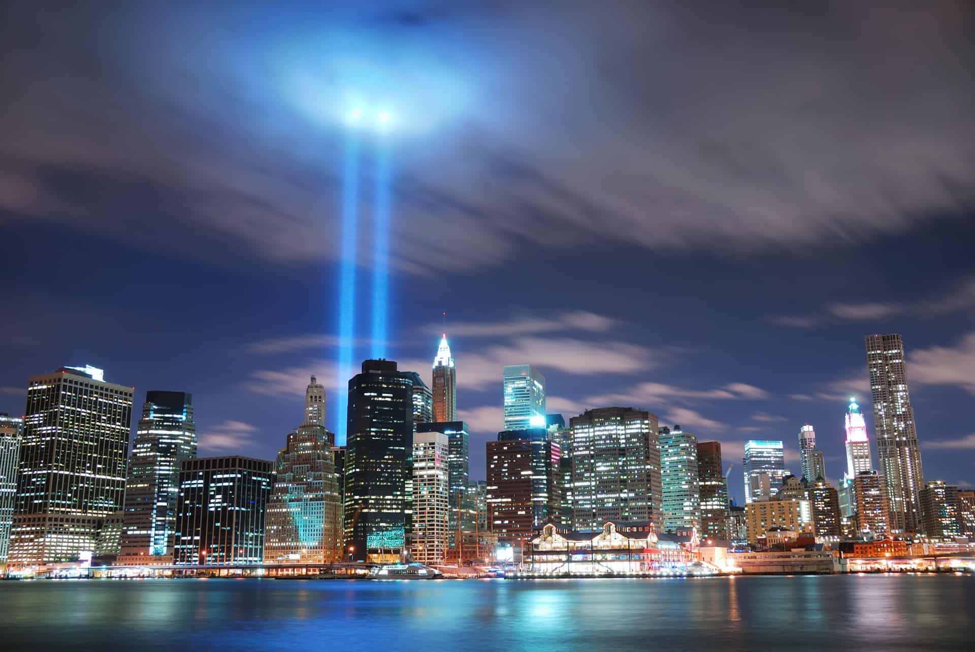 tribute of light 11 septembre new york