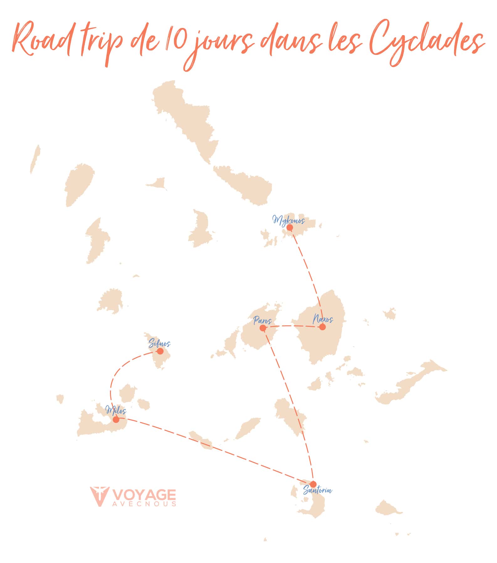 road trip cyclades