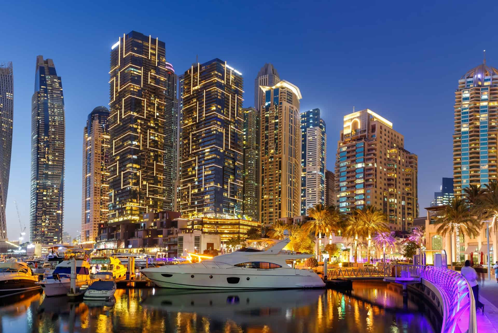 balade en bateau dubai marina