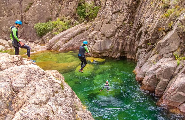 canyoning la vacca