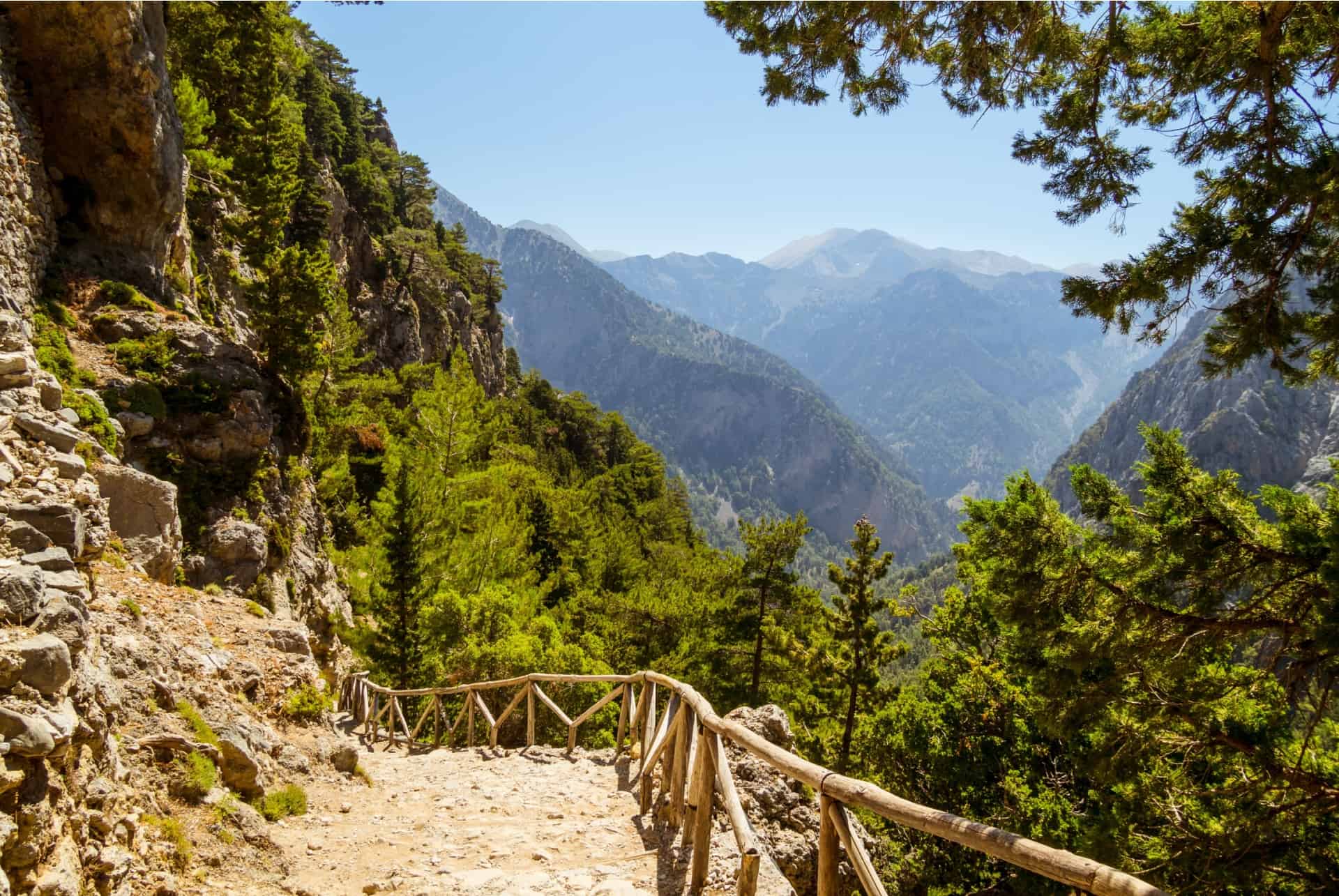 chemin gorges samaria