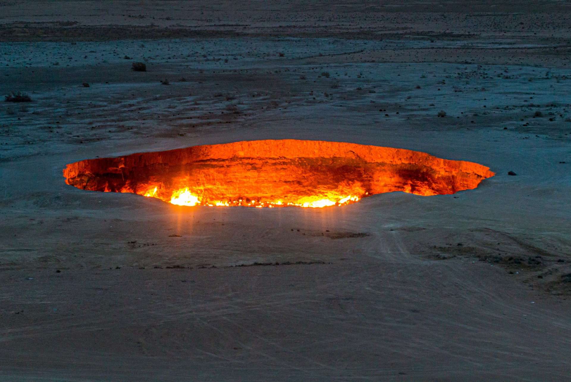 cratere turkmenistan