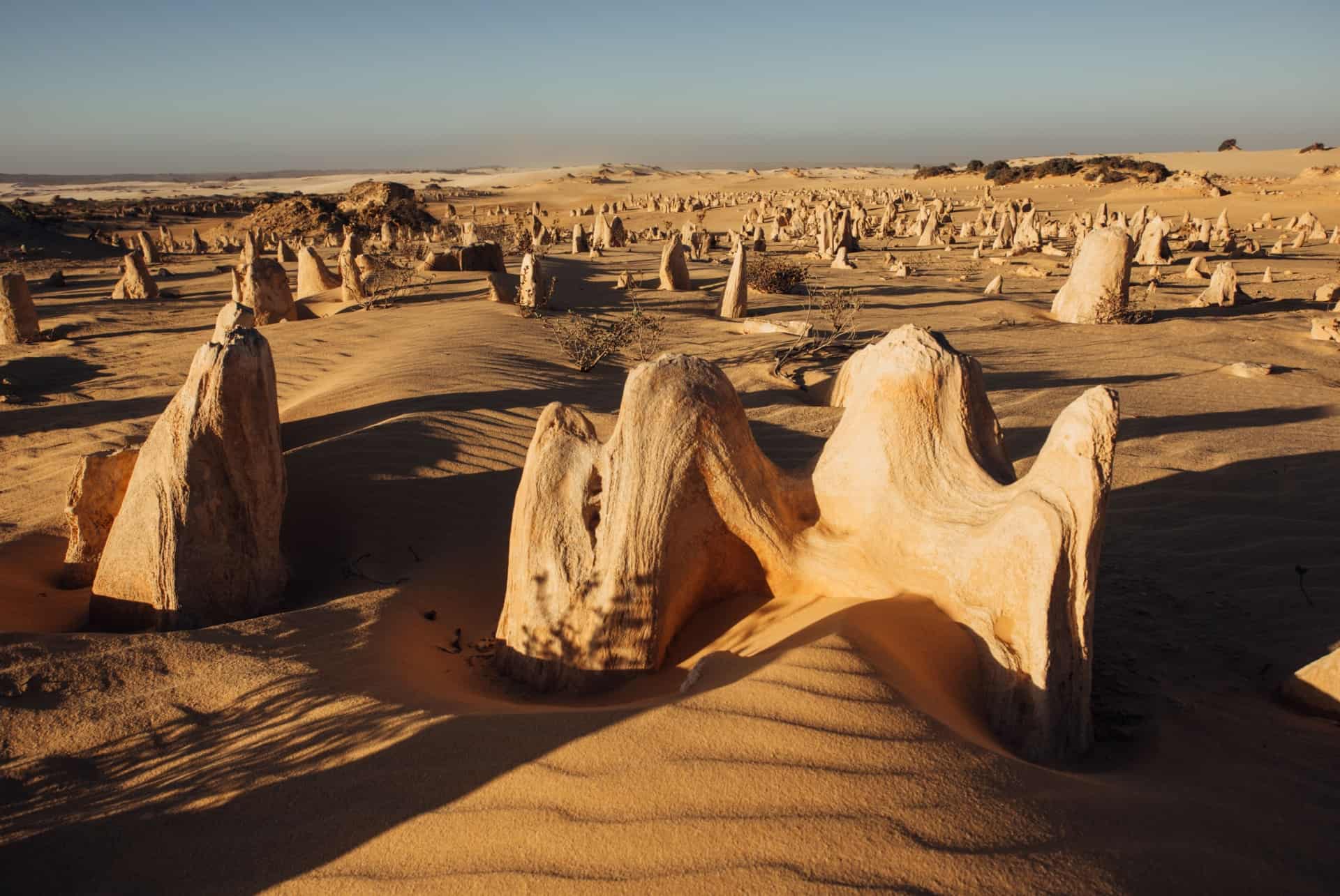 desert pinnacles lieux irreels