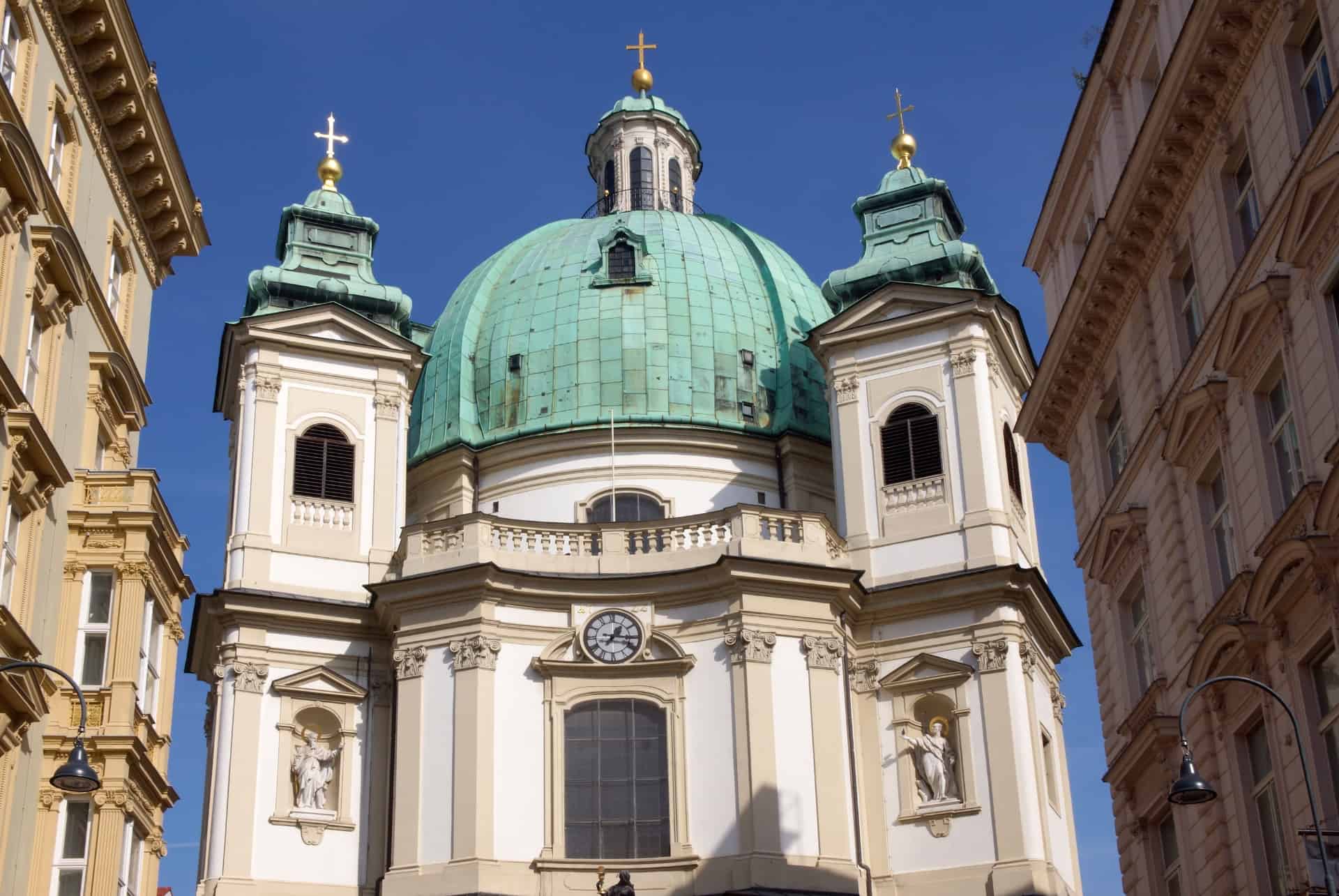 exterieur peterskirche vienne