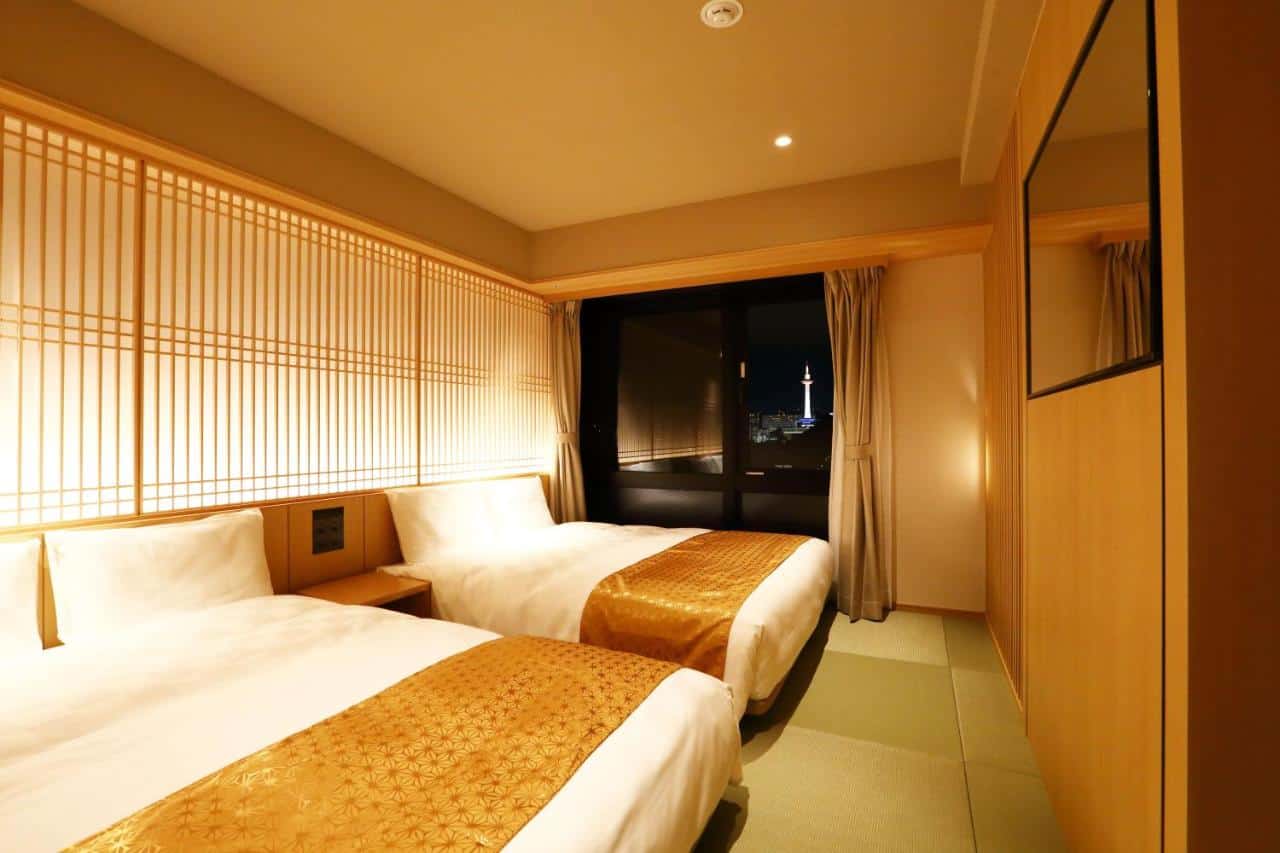 itineraire de 2 semaines au japon kyoto chambre