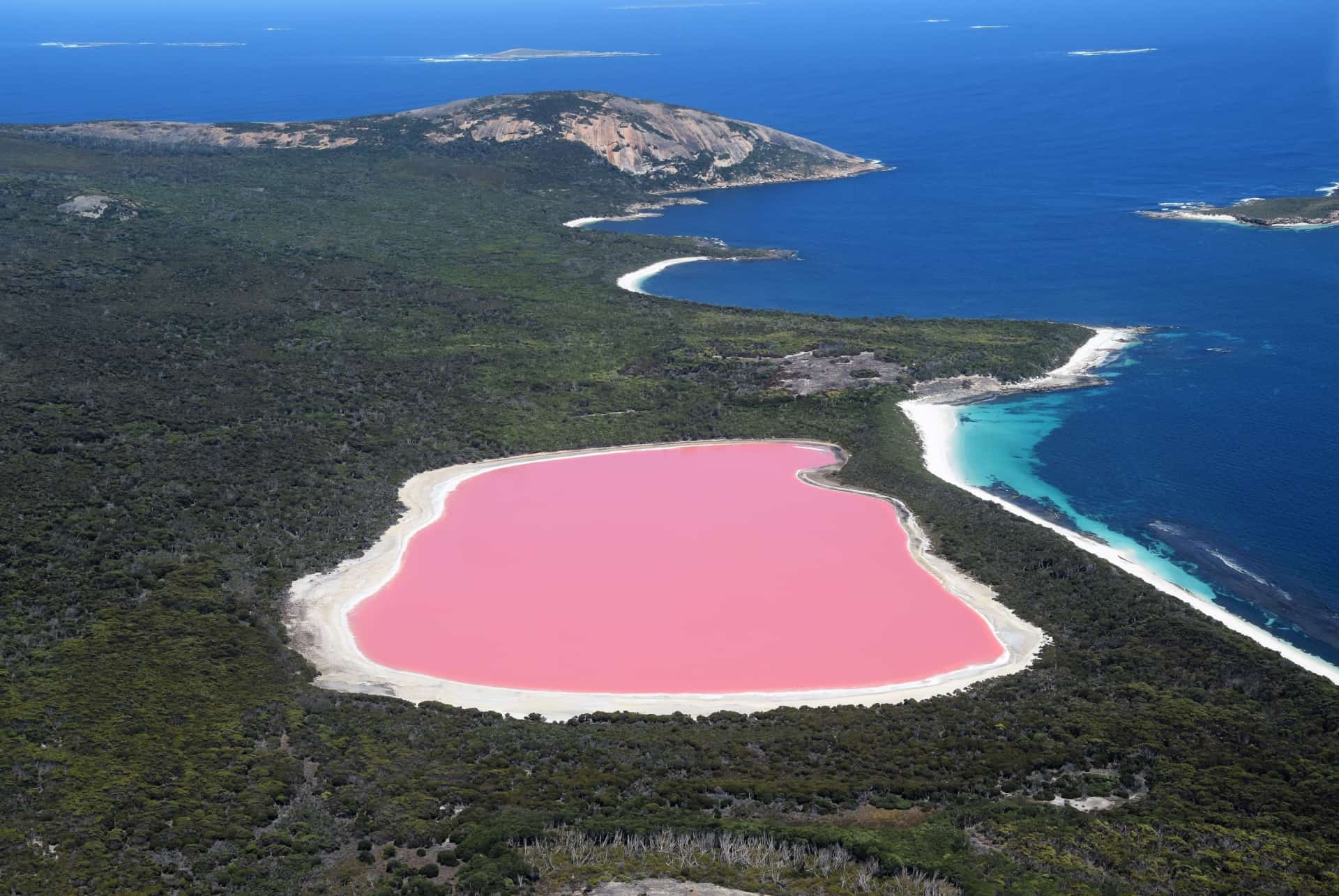 lac hillier lieux irréels