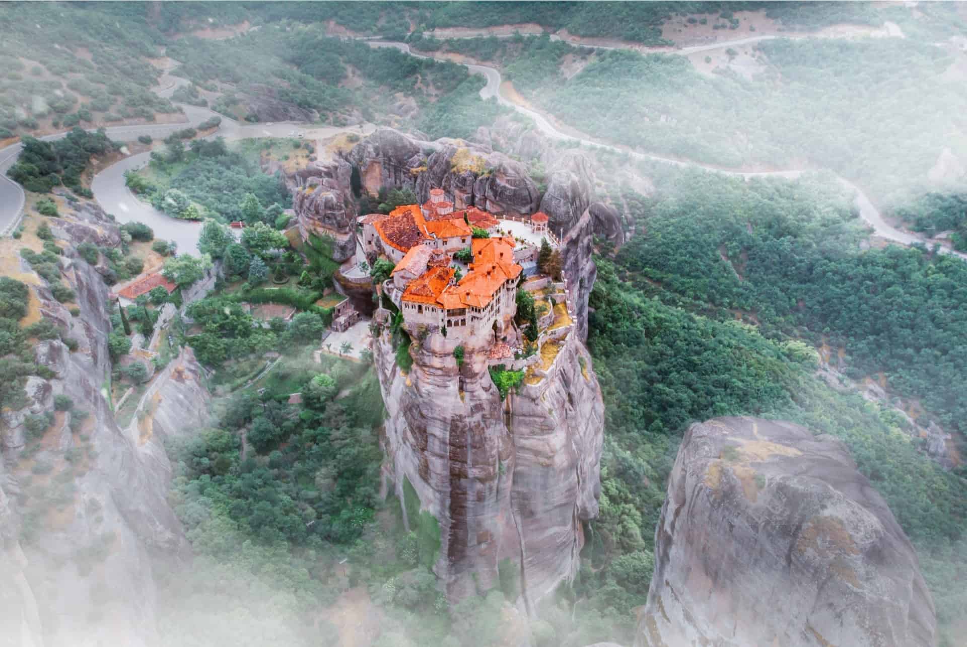 meteora lieux irreels