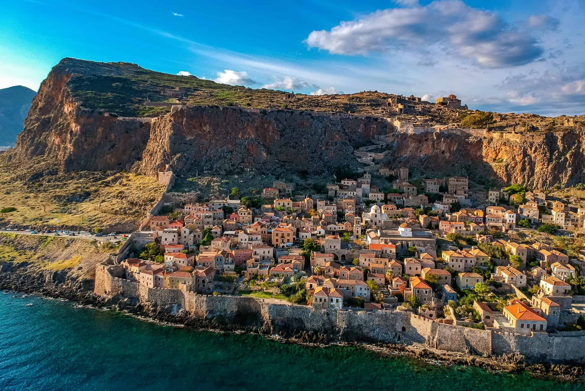 monemvasia road trip grece