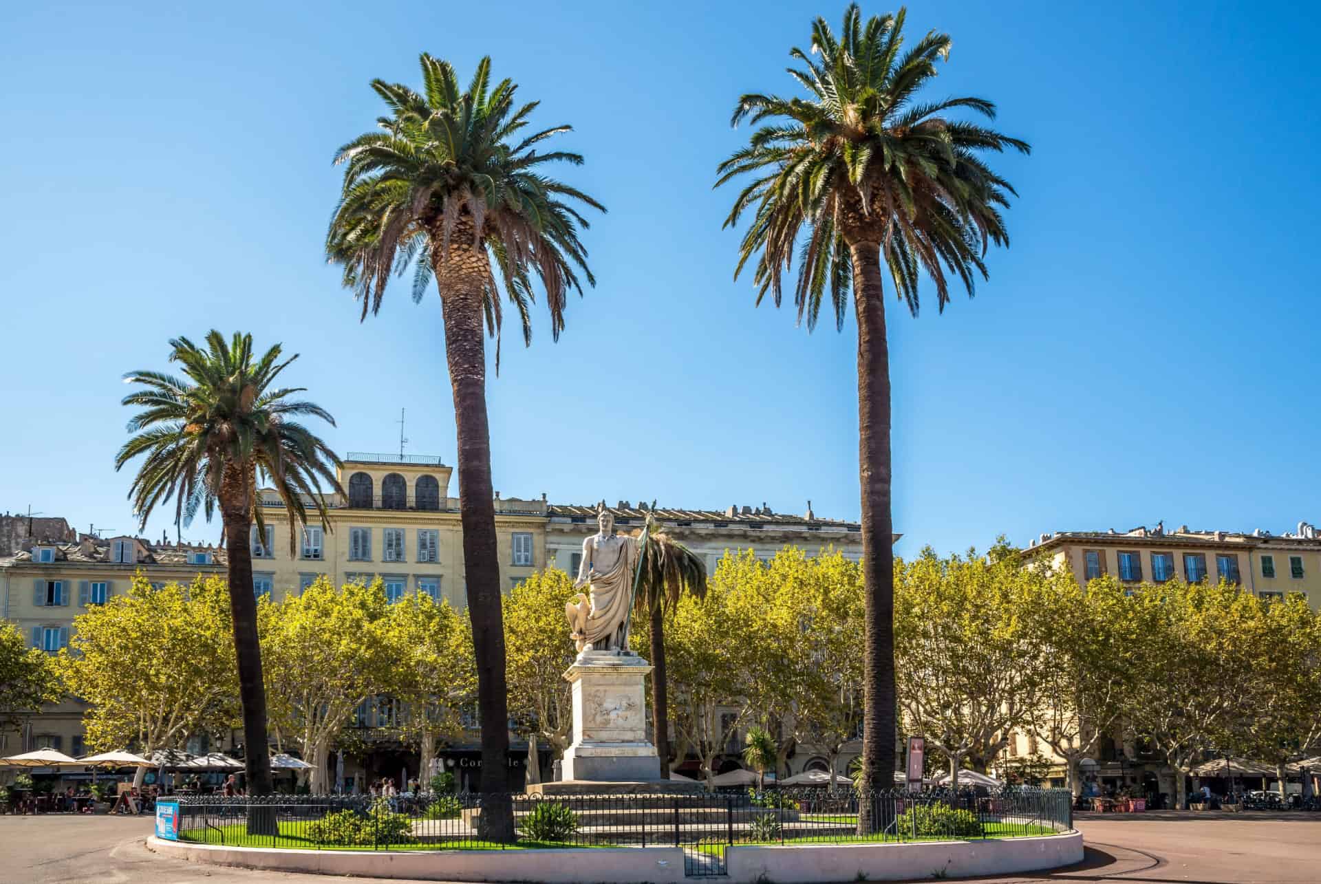 statue de napoleon bastia