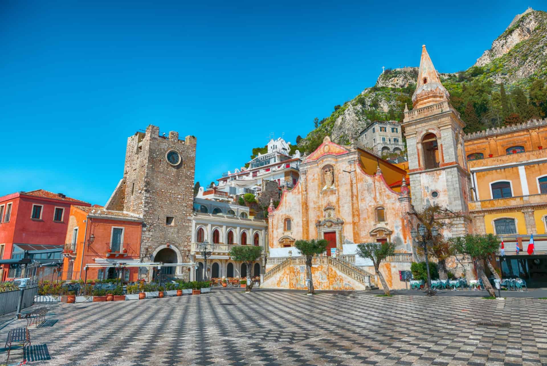 taormina en sicile