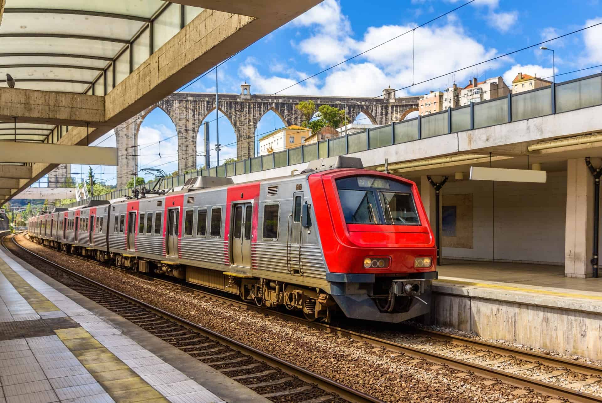 voyager en train a lisbonne