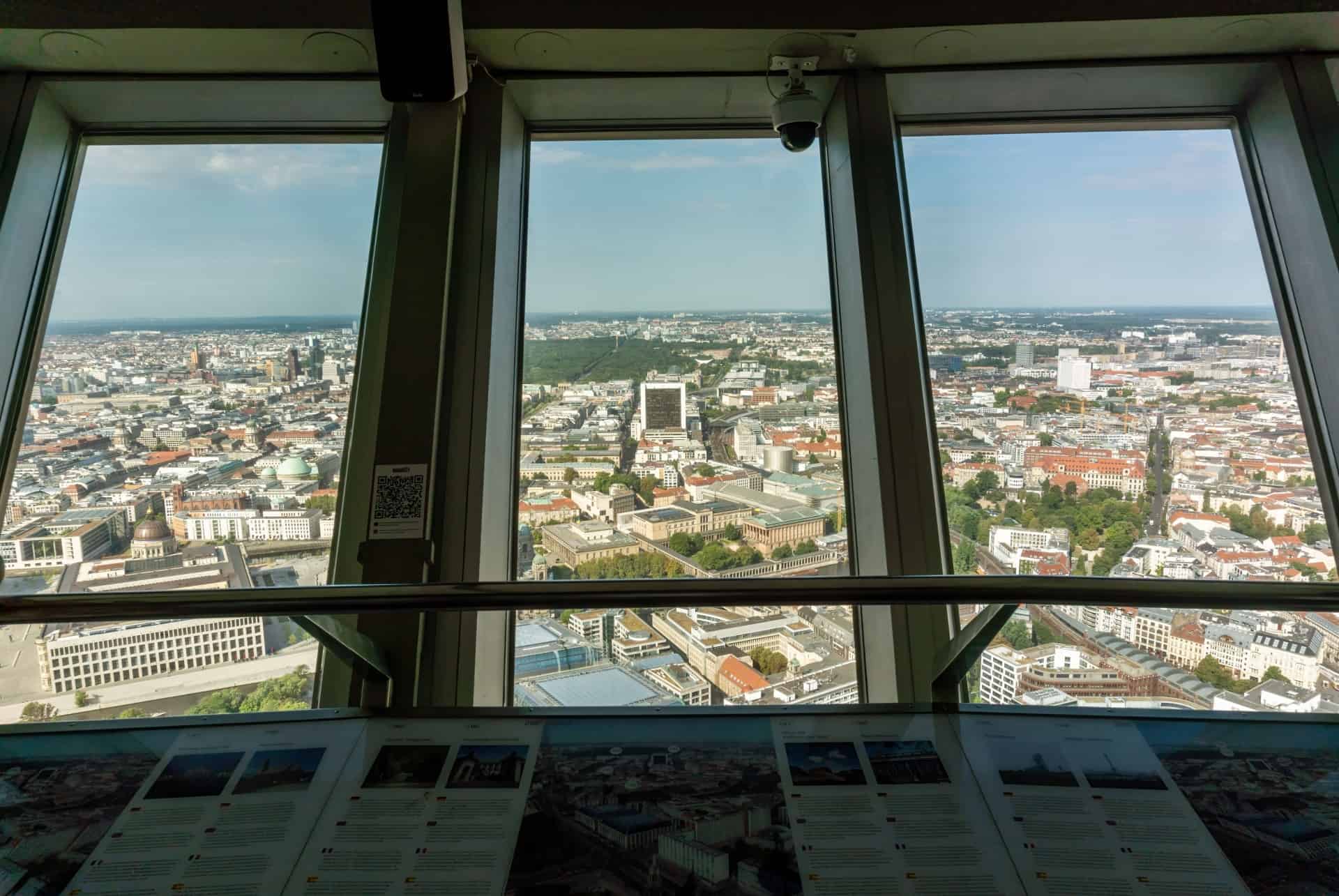 vue depuis tour tv berlin