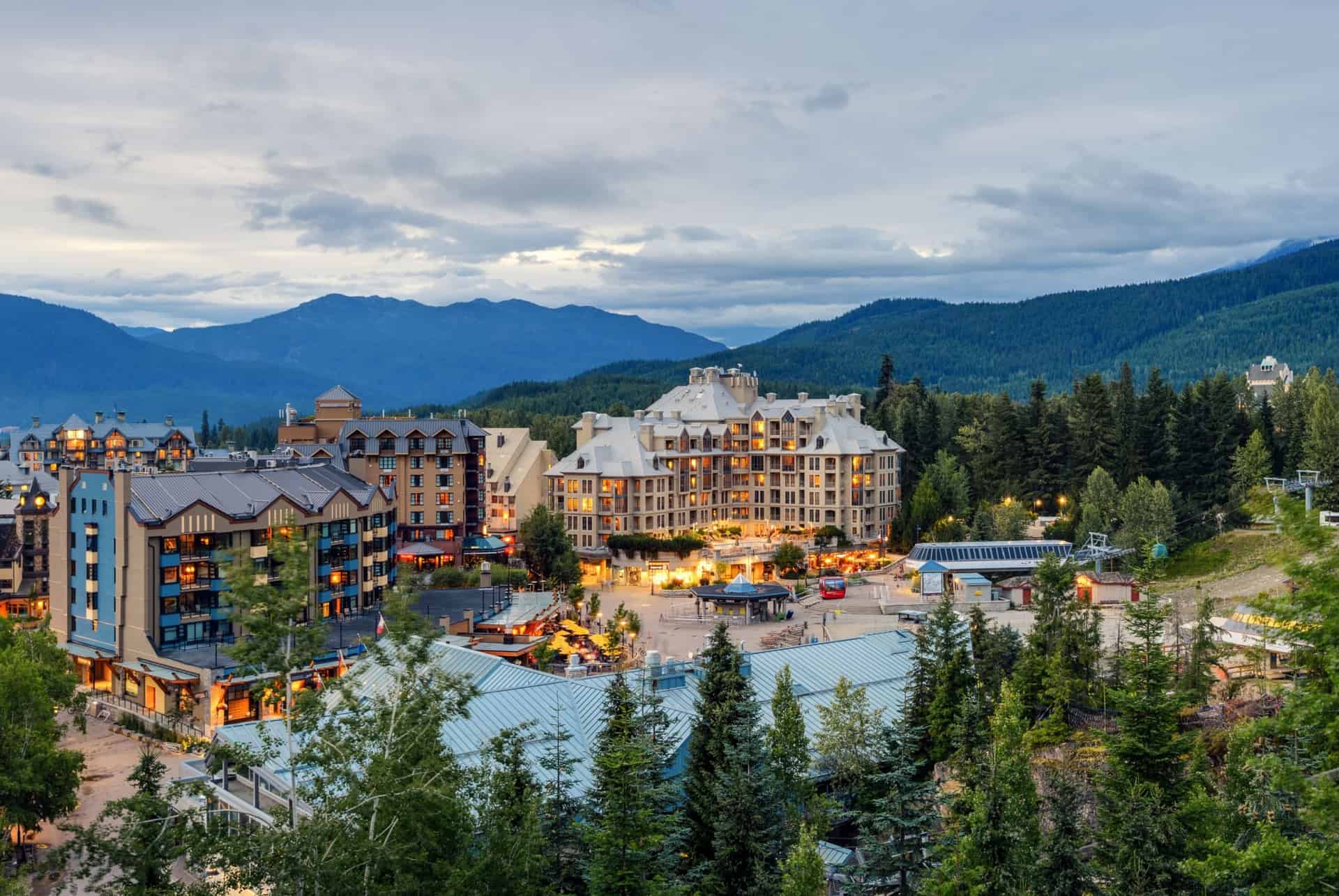 whistler station ski que faire canada