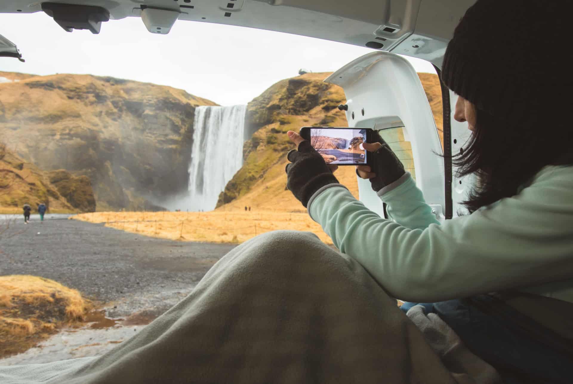 camper van islande