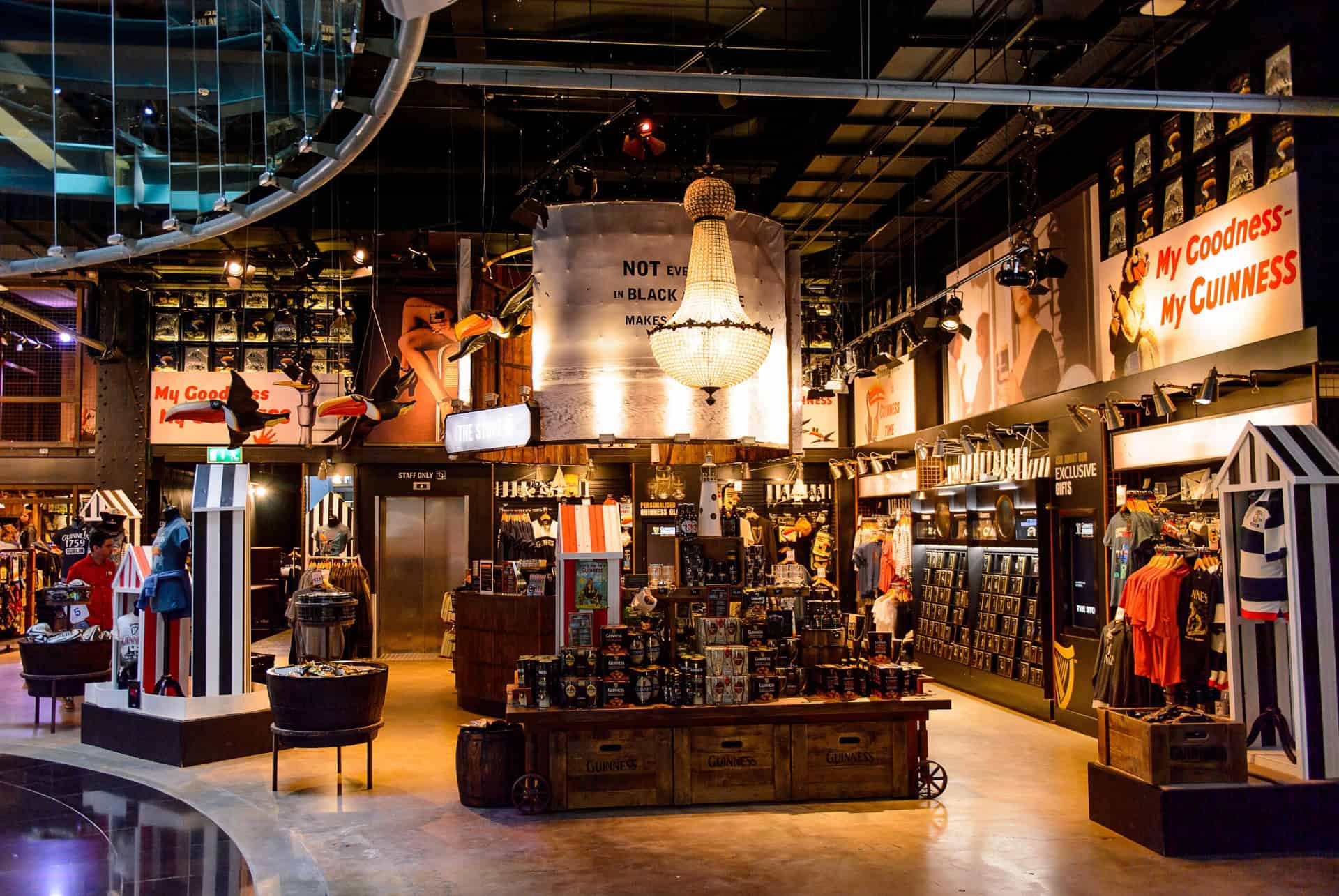 guinness storehouse interieur