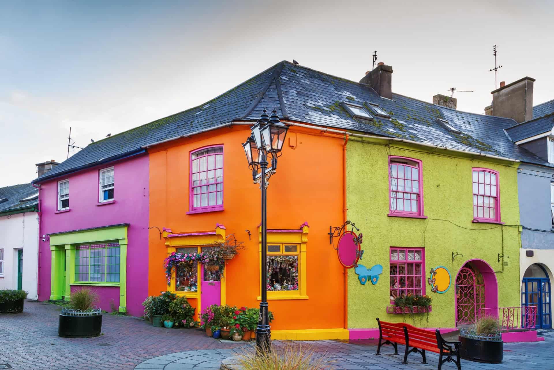 kinsale maisons colorees