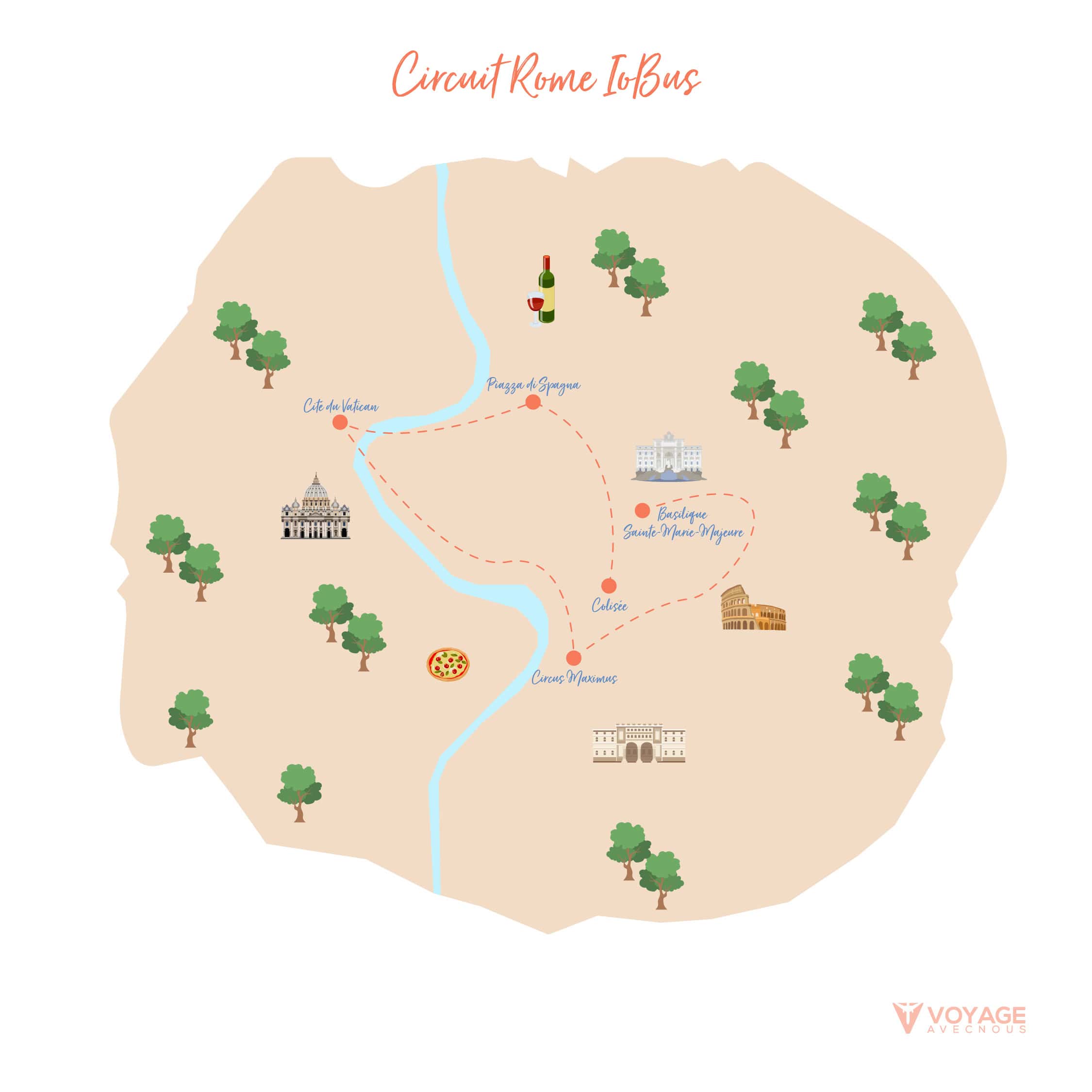 map bus rome iobus