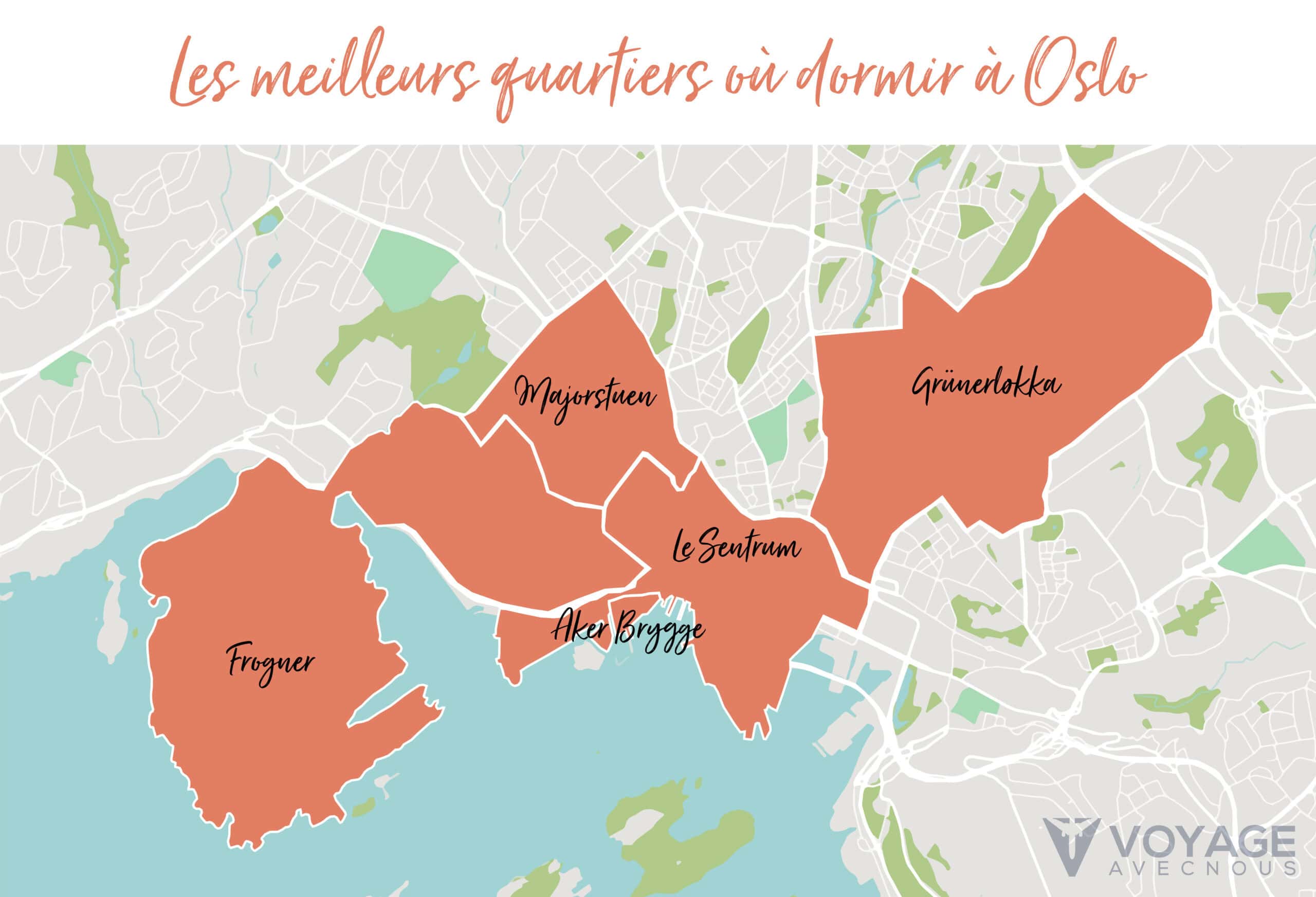map ou dormir a oslo