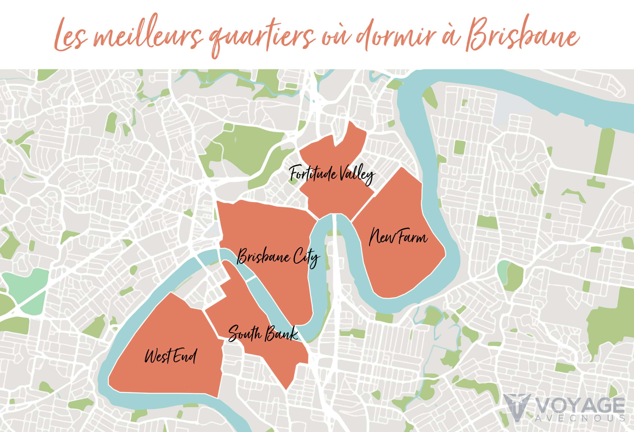 map ou dormir brisbane