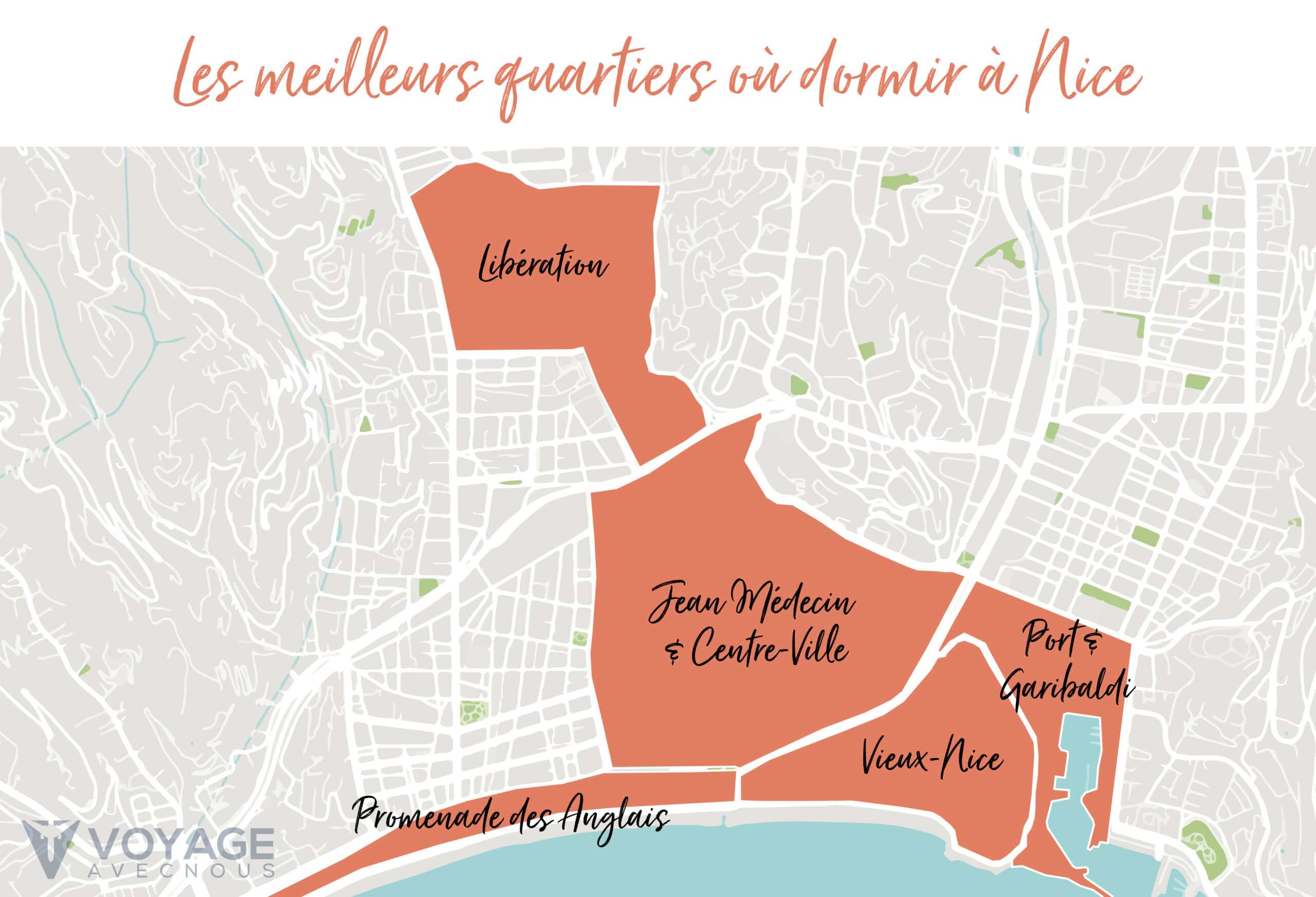 map ou dormir nice