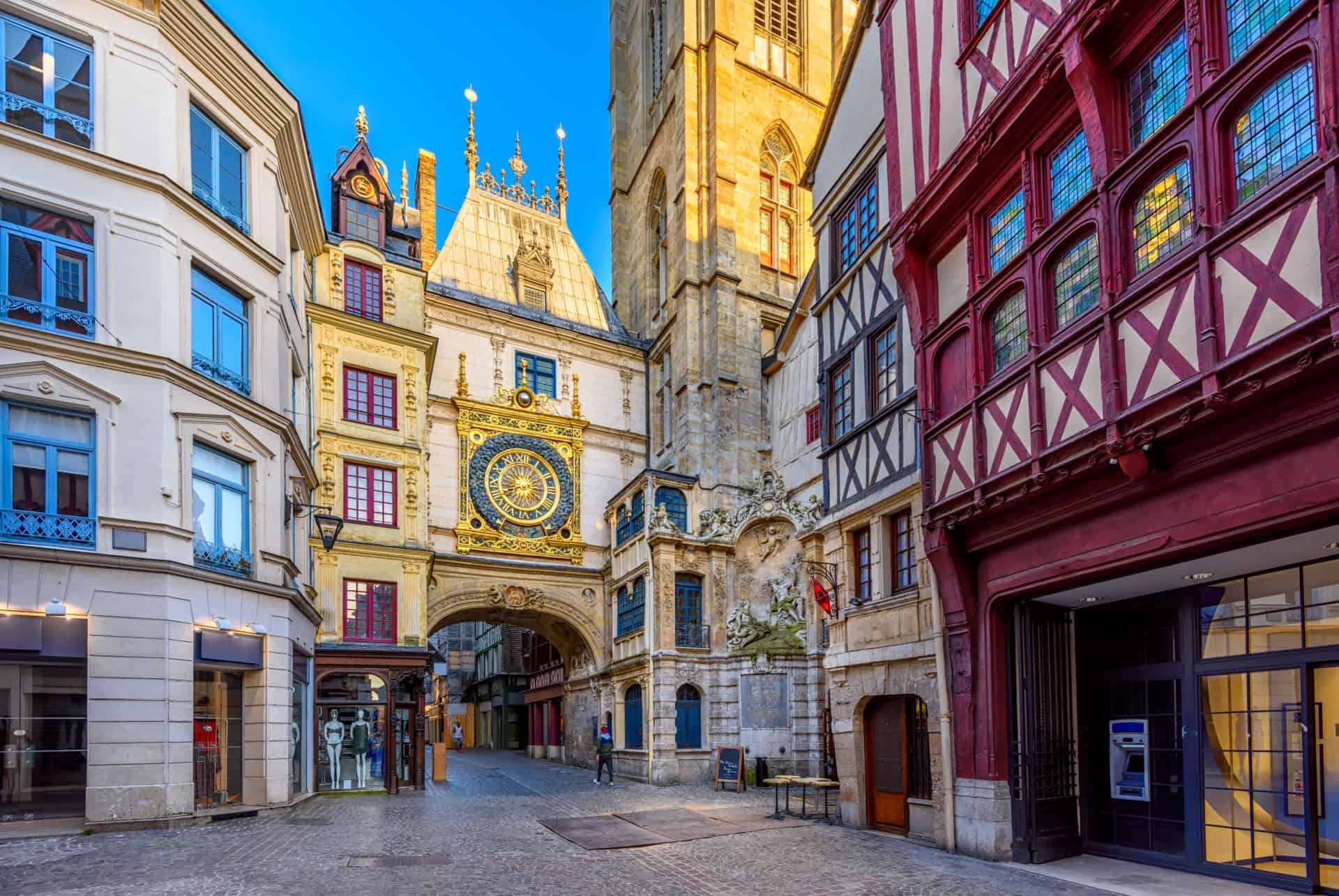 rouen gros horloge