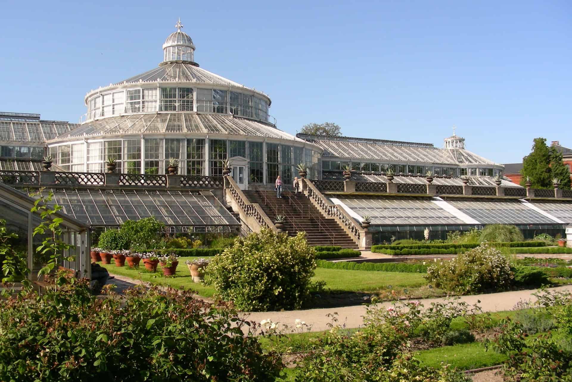 serre jardin botanique