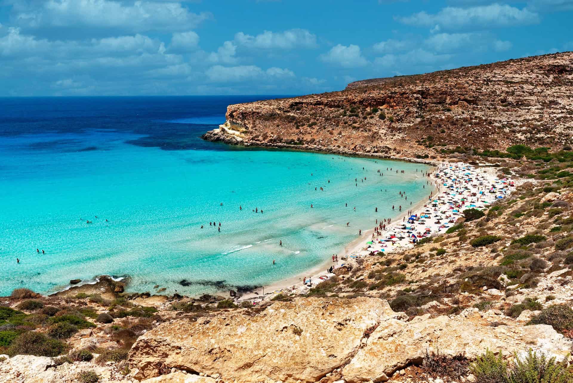 spiaggia dei conigli