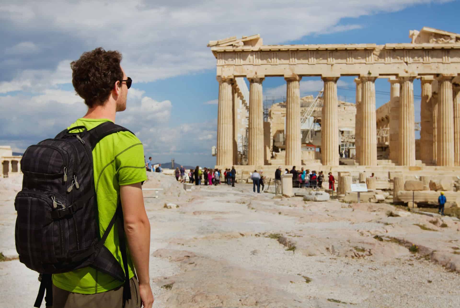 touristes grece