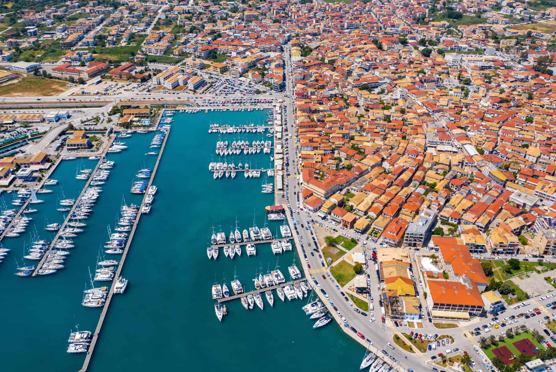 ville de lefkada iles ioniennes