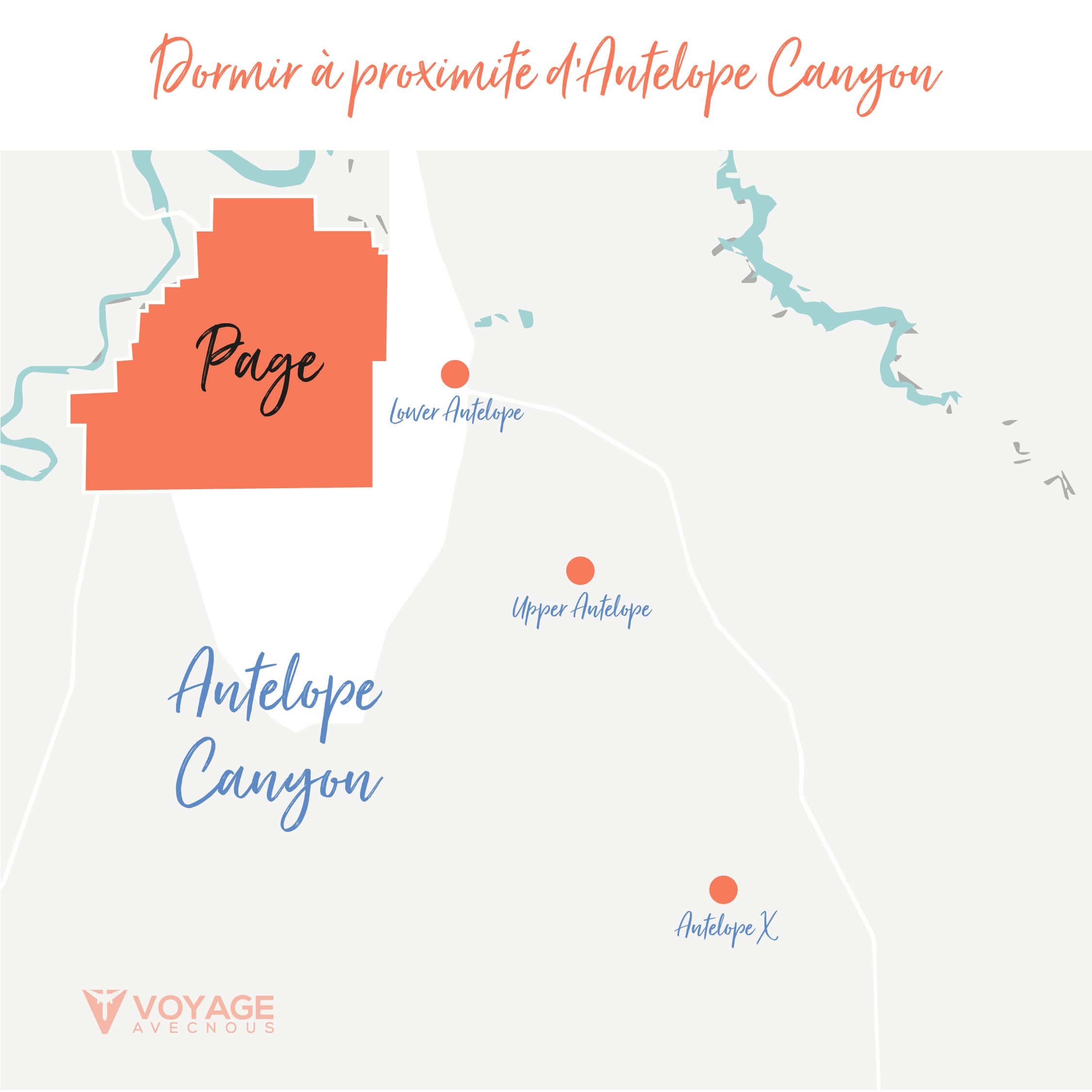 map dormir a proximite canyon