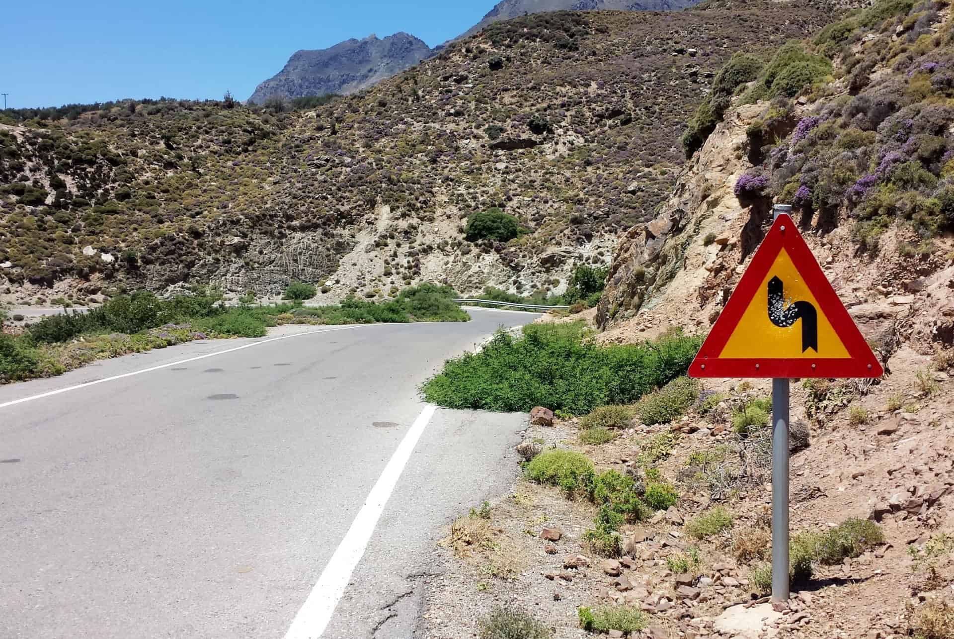 road trip en crete route