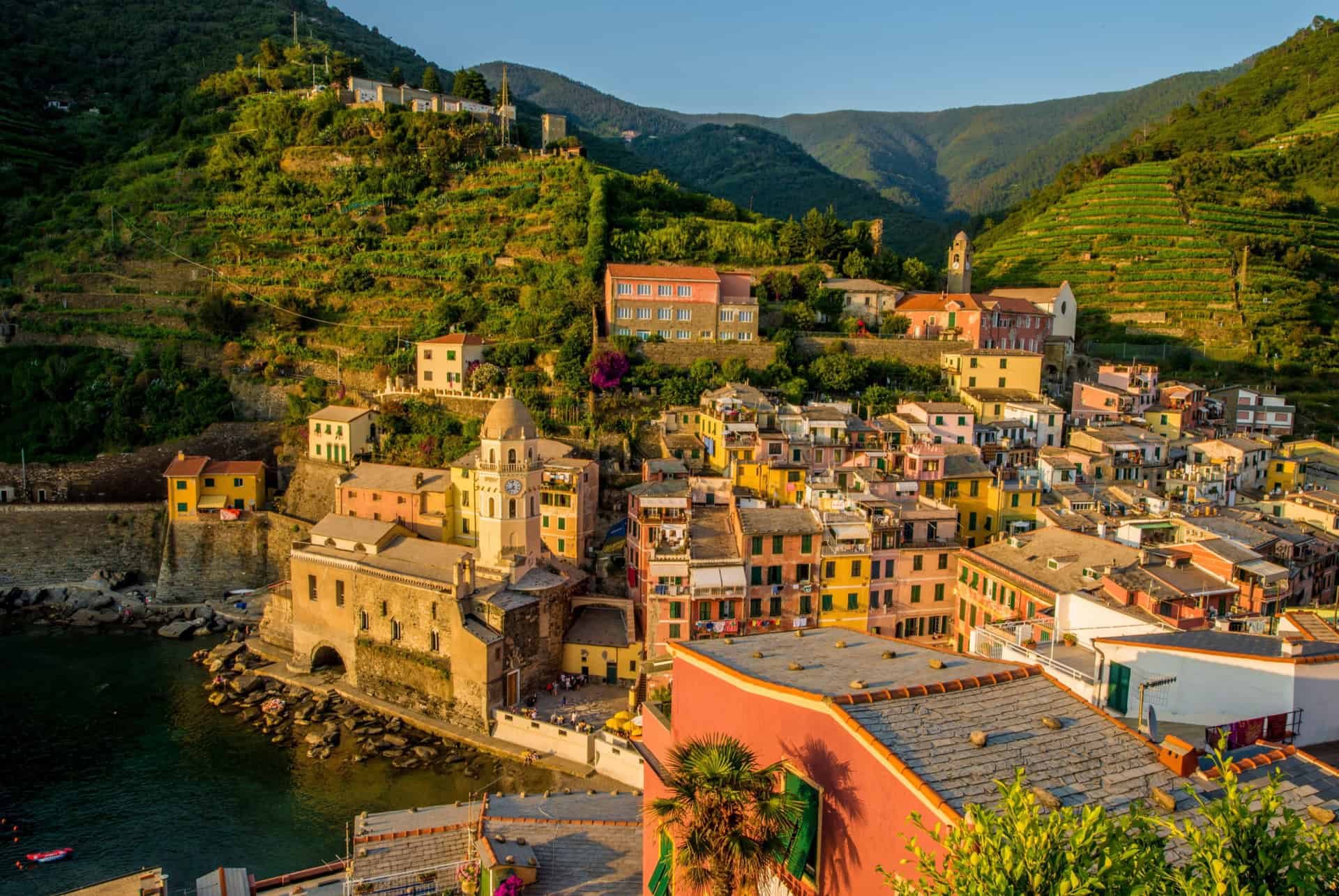 vue vernazza sentiero azzuro
