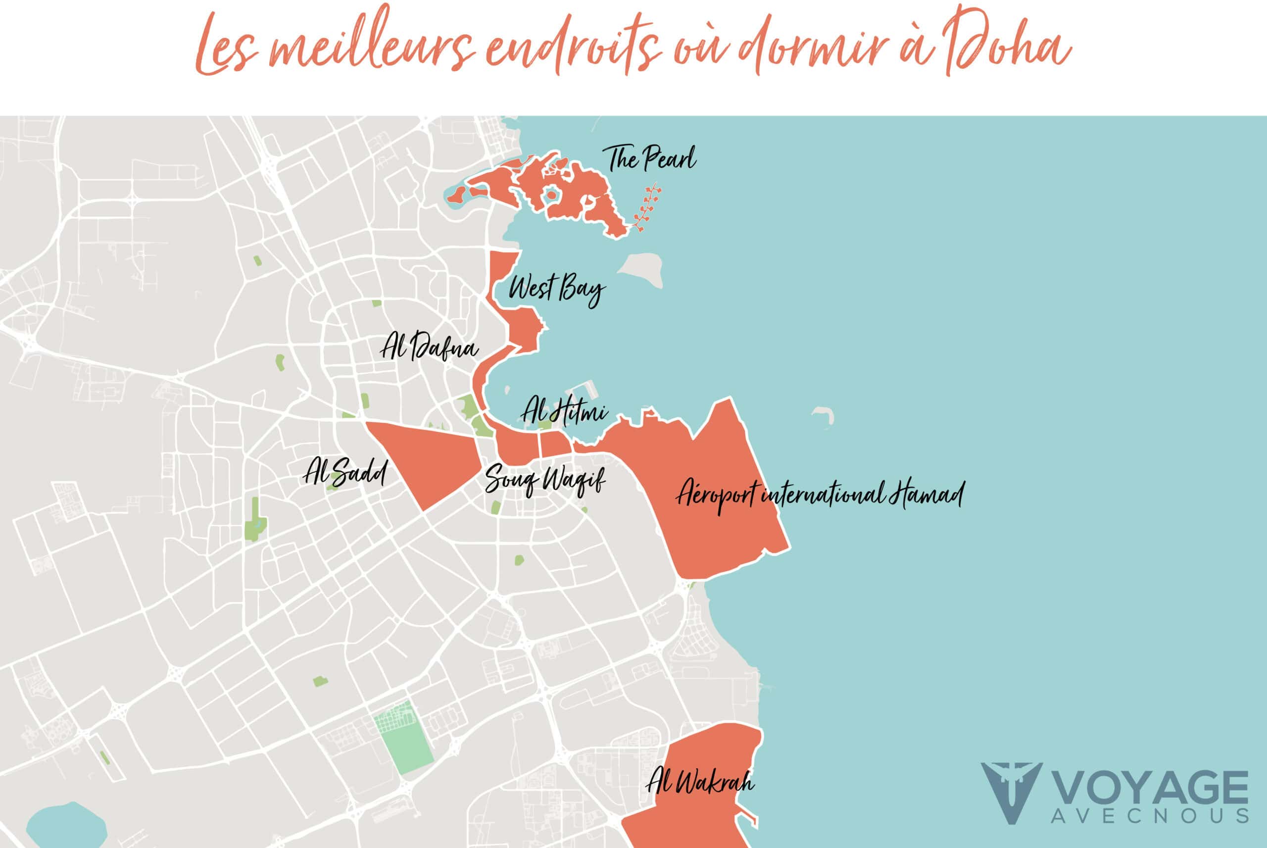 map dormir doha