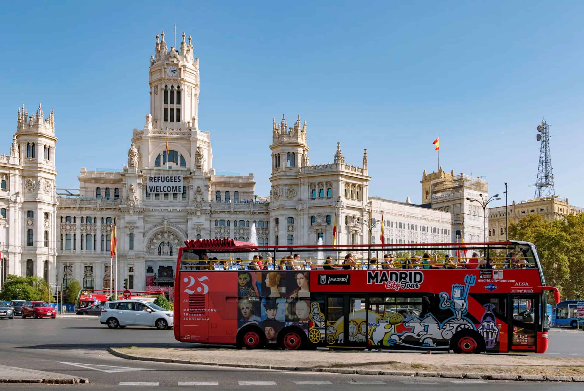 bus touristique madrid en 3 jours